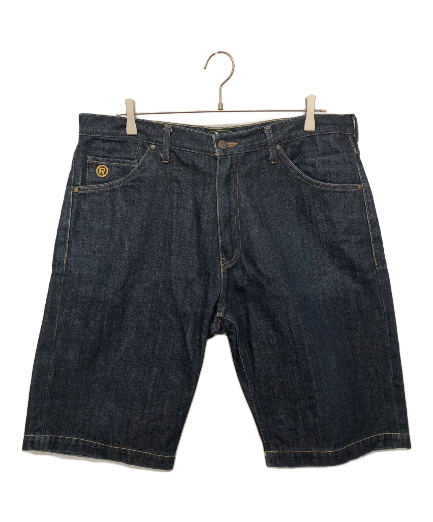 A BATHING APE Denim Shorts Indigo Size XL