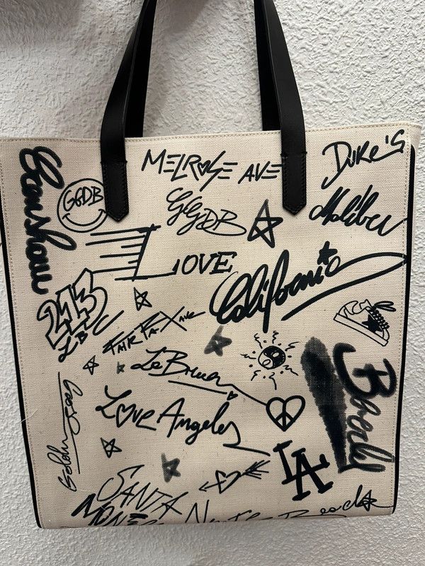 Golden Goose Tote Bag “California Journey” | Canvas with Graffiti Size ONE SIZE - 2 Thumbnail