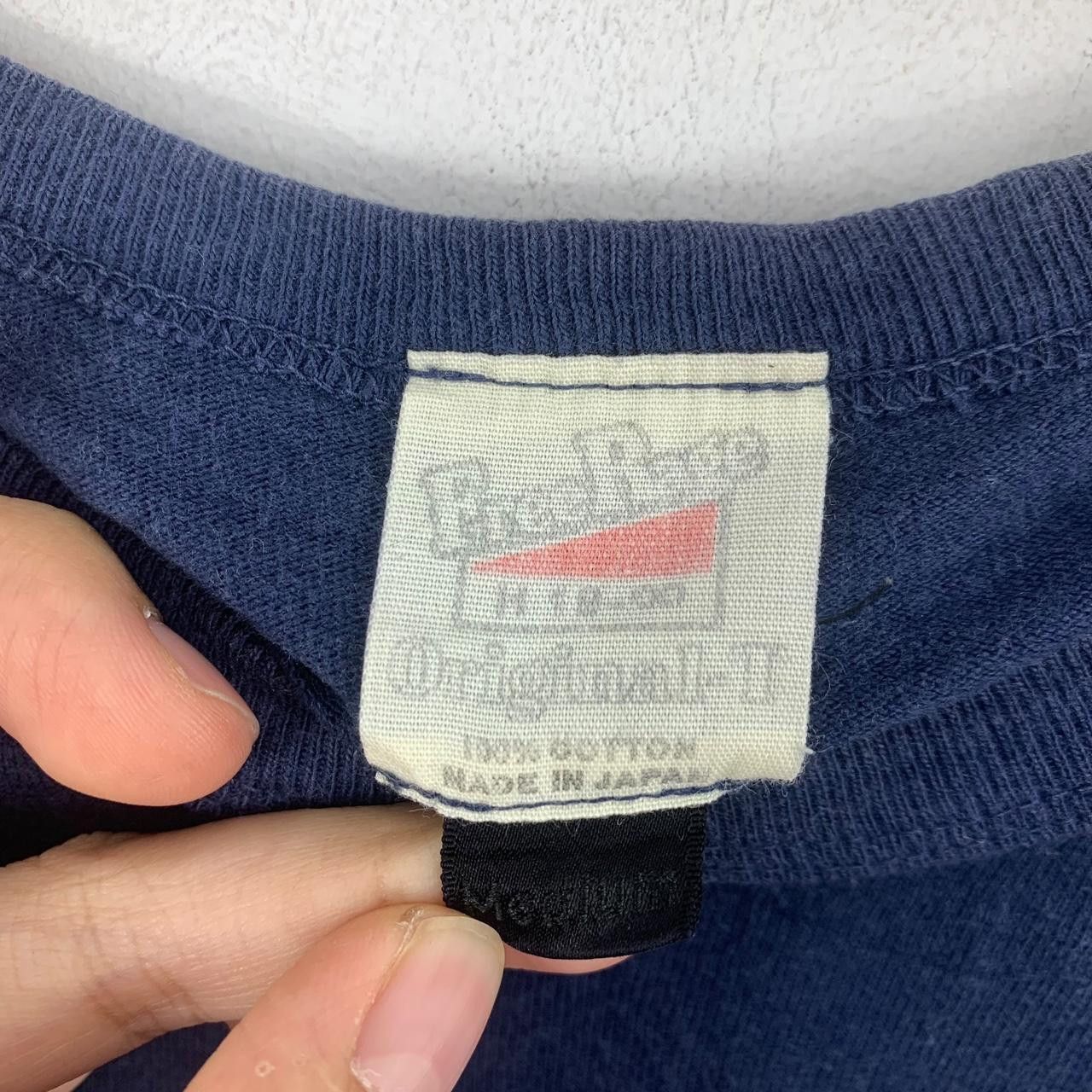 Vintage Vintage FREE RAGE ANGLO AMERICAN Pilots Indigo Tee Shirt Size US M / EU 48-50 / 2 - 3 Thumbnail