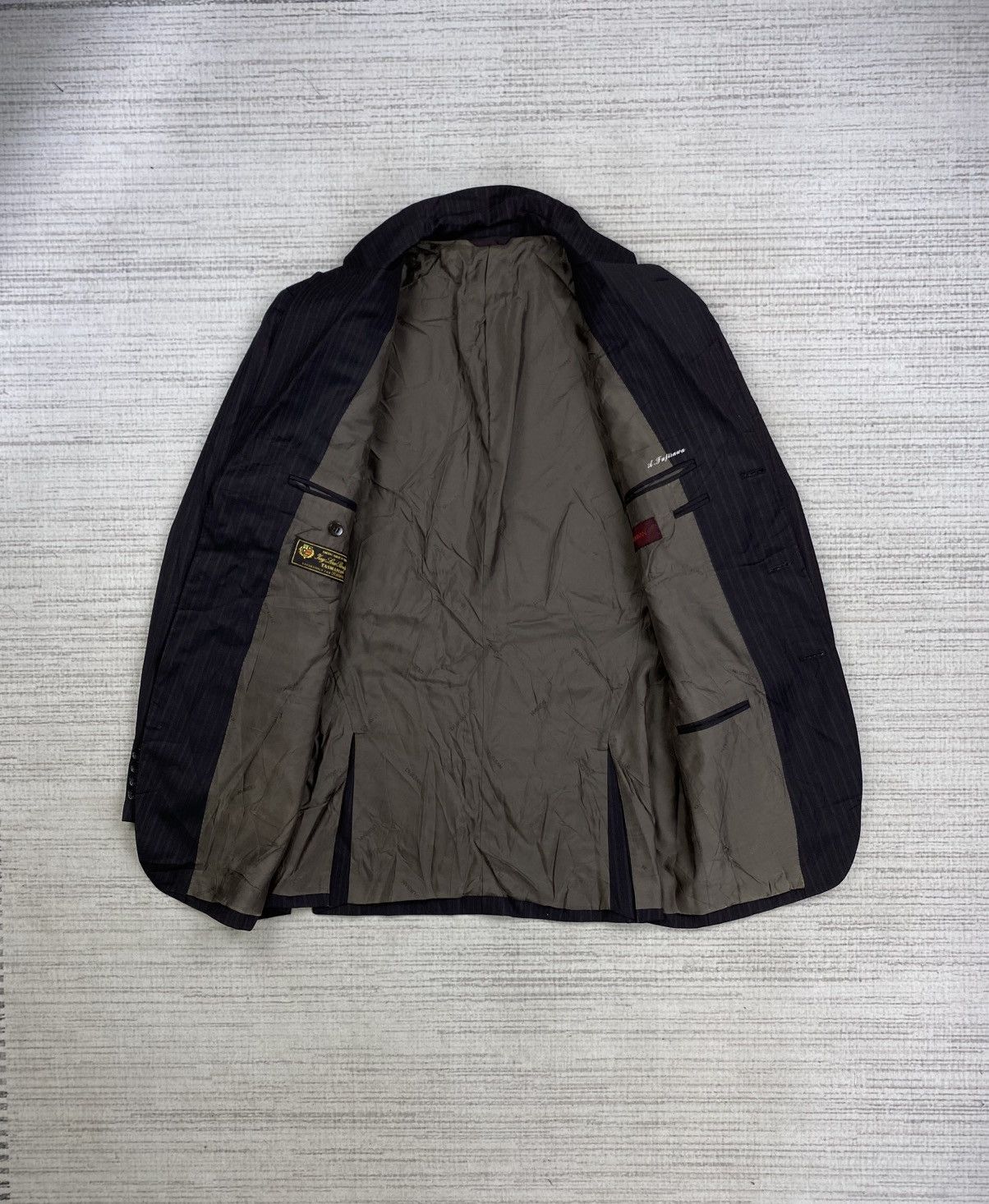 Loro Piana × Vintage Vintage D’urban X Loro Piana Striped Blazer Jacket Size US M / EU 48-50 / 2 - 6 Thumbnail