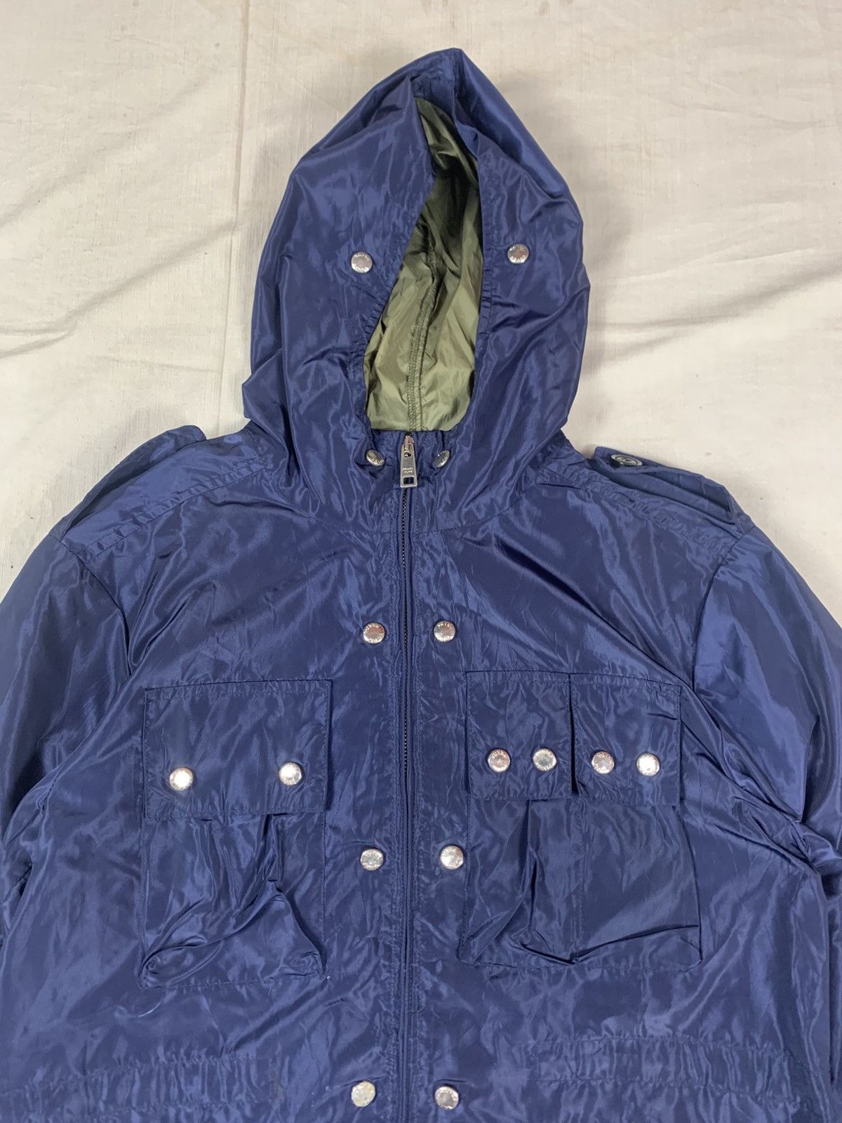 Prada Vintage 1990s Prada Parka Double Inner Jacket Size US L / EU 52-54 / 3 - 2 Thumbnail