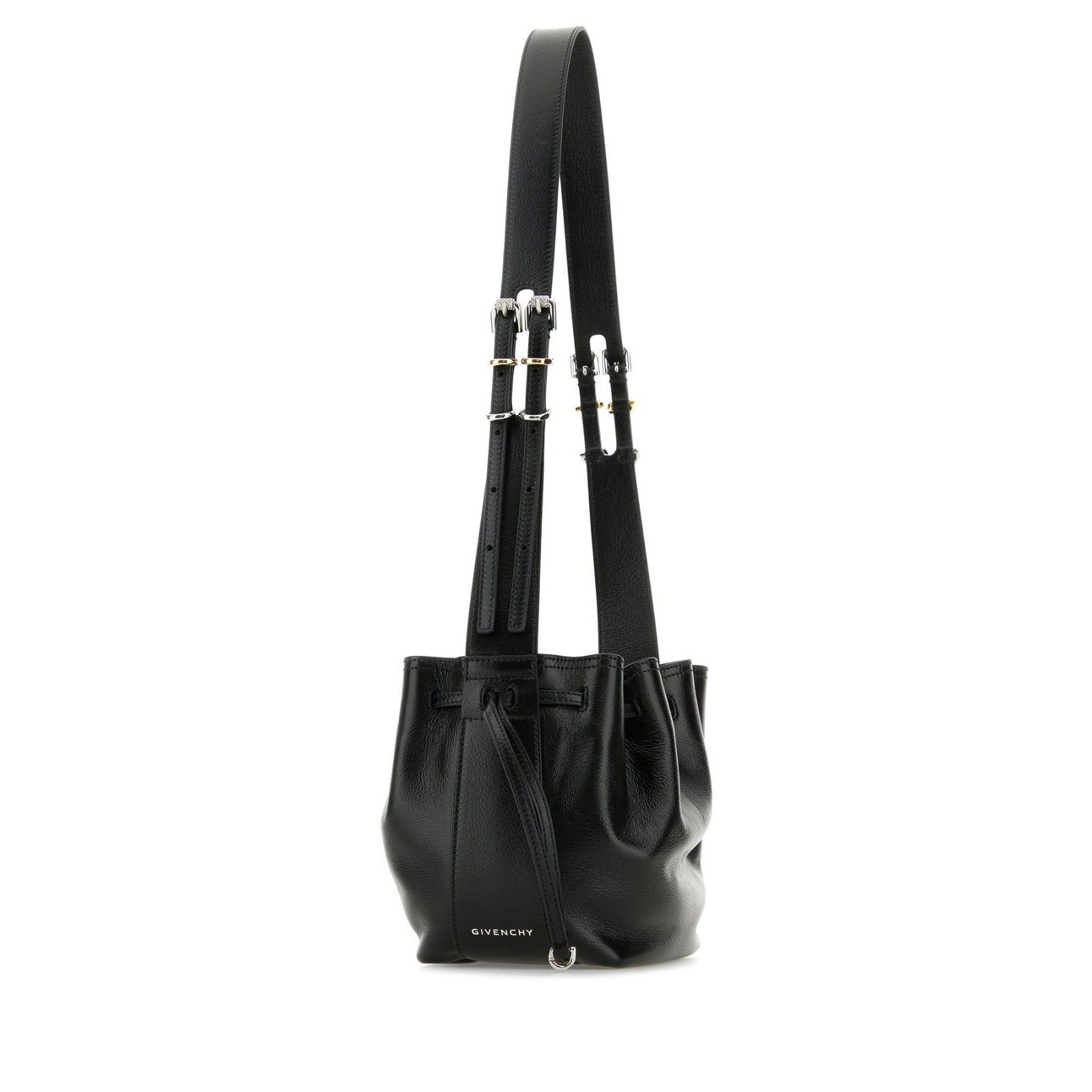 Givenchy GIVENCHY Pumpkin BLACK Leather Crossbody Bag New And Authent Size ONE SIZE - 2 Thumbnail