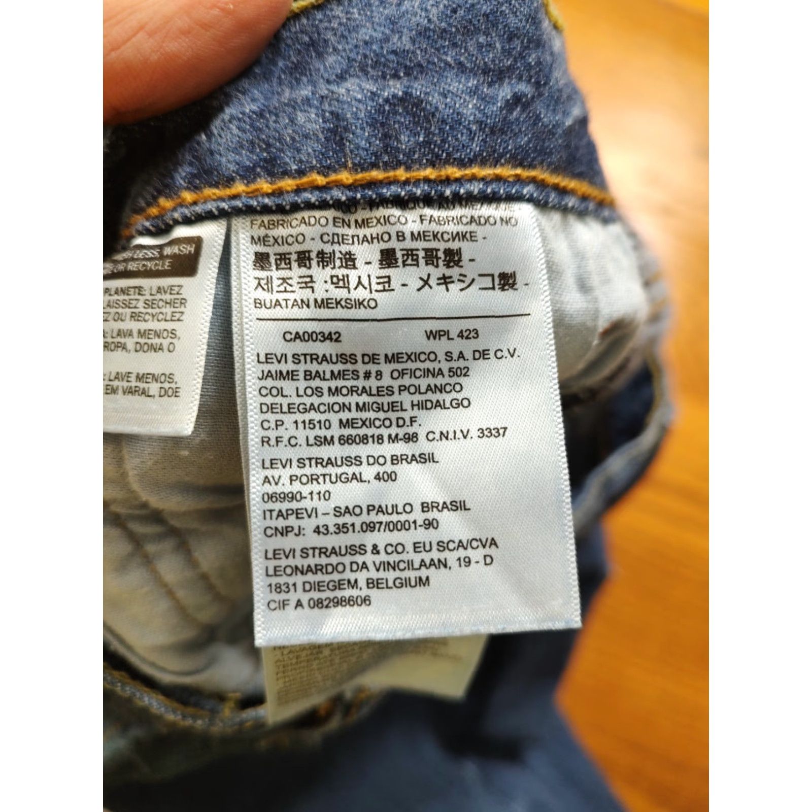 Levi's Levi's 501 Jeans Straight 32x31 Button Fly Blue Denim Western Cowboy Men's Regular Jeans Size US 32 / EU 48 - 6 Thumbnail