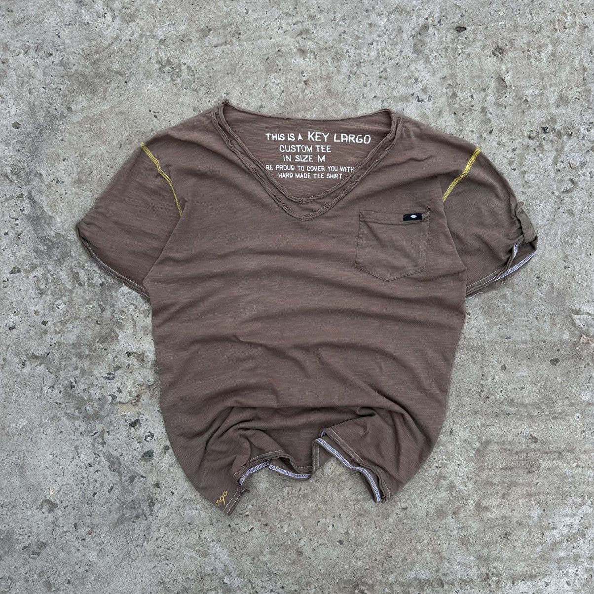 Y/Project Vintage This A Key Lagro T-shirts V Neck Grunge Avantgarde Size US M / EU 48-50 / 2 - 1 Thumbnail