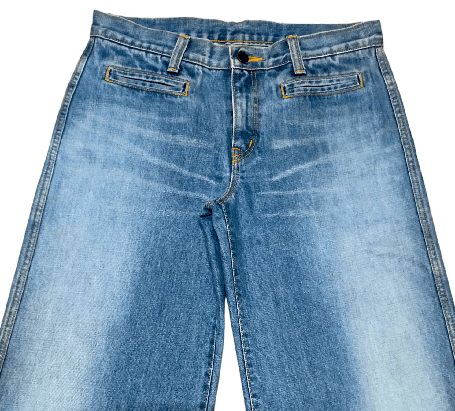 Hysteric Glamour × Japanese Brand × Vintage Hysteric Glamour Flare Wide Boot cut jeans Size US 31 - 9 Thumbnail