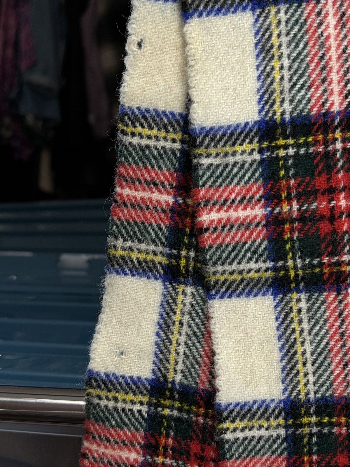 Burberry Burberrys Vintage Checkered Wool Scarf Archival Burberry Size ONE SIZE - 4 Thumbnail