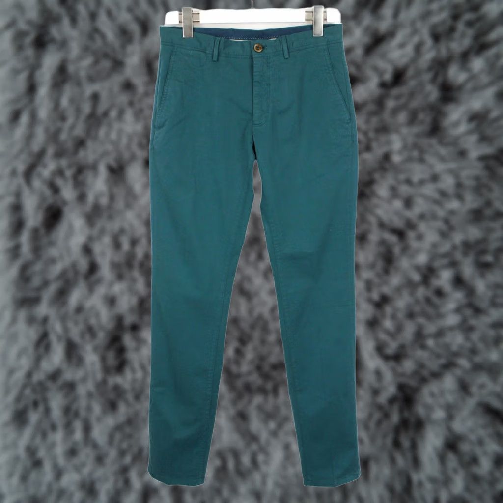 Massimo Dutti MASSIMO DUTTI 0008 Slim Fit Trousers Men's US 30 Chino Zip Fly Size US 30 / EU 46 - 1 Thumbnail