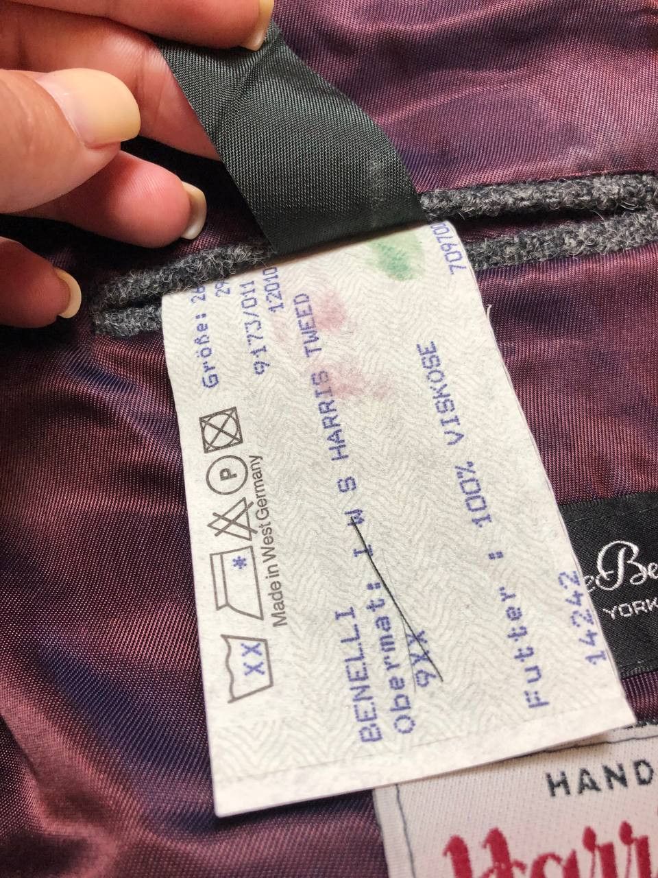 Harris Tweed Harris Tweed Blazer Size 46R - 3 Thumbnail