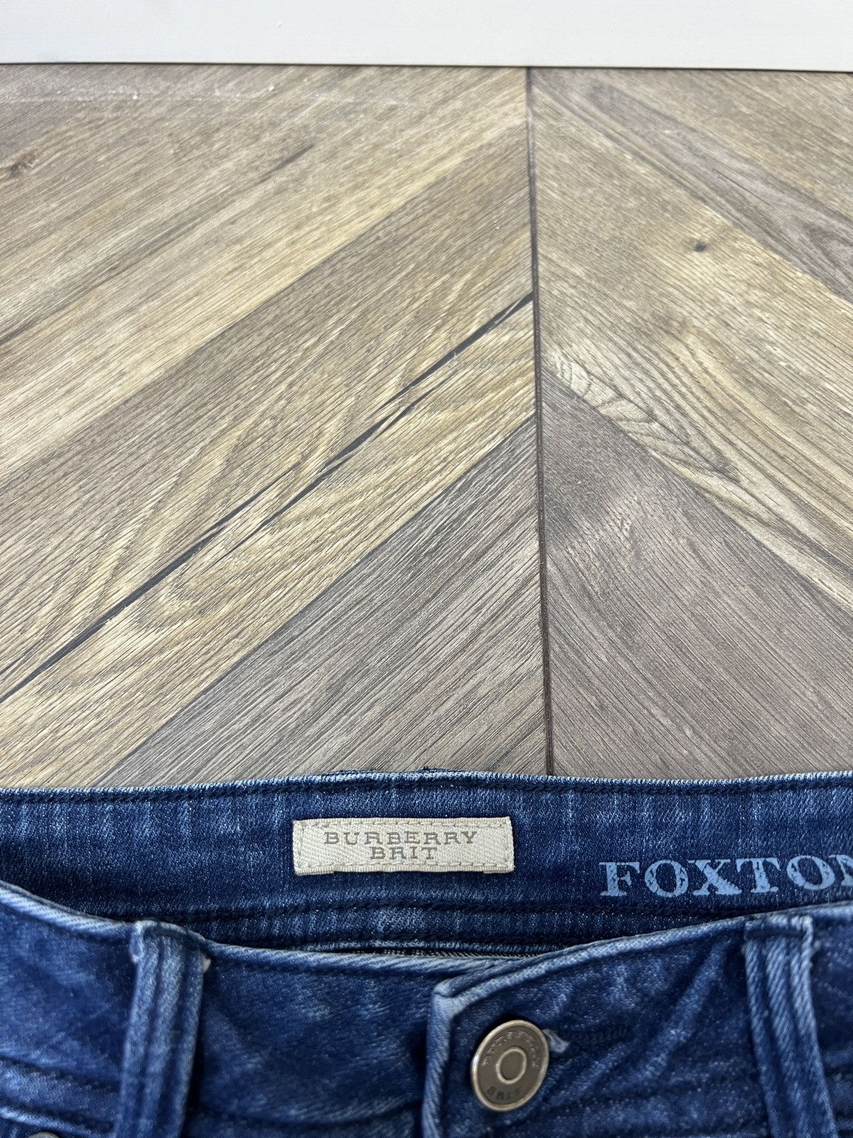 Burberry × Designer × Vintage Vintage Burberry Brit Women’s denim skinny jeans Size 31" - 8 Thumbnail