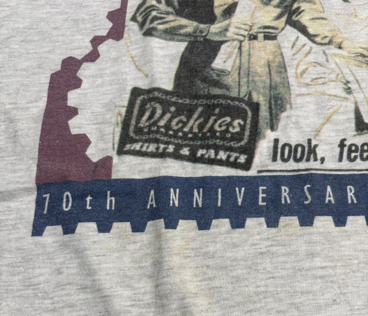 Dickies vintage 90s Dickies 70th Anniversary T-Shirt Size US L / EU 52-54 / 3 - 4 Thumbnail