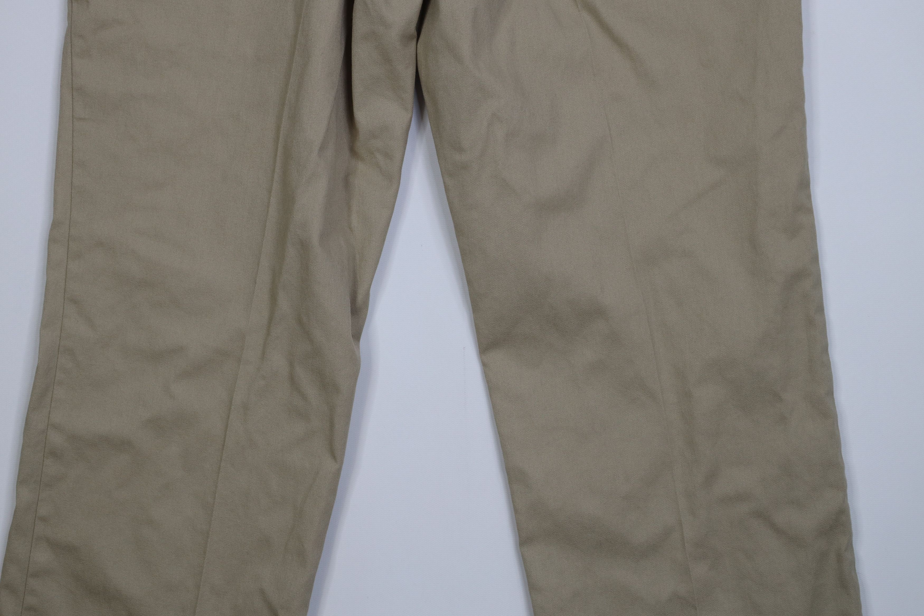 Vintage Vintage 70s Streetwear Wide Leg Chino Pants Beige Khaki Size US 34 / EU 50 - 12 Thumbnail