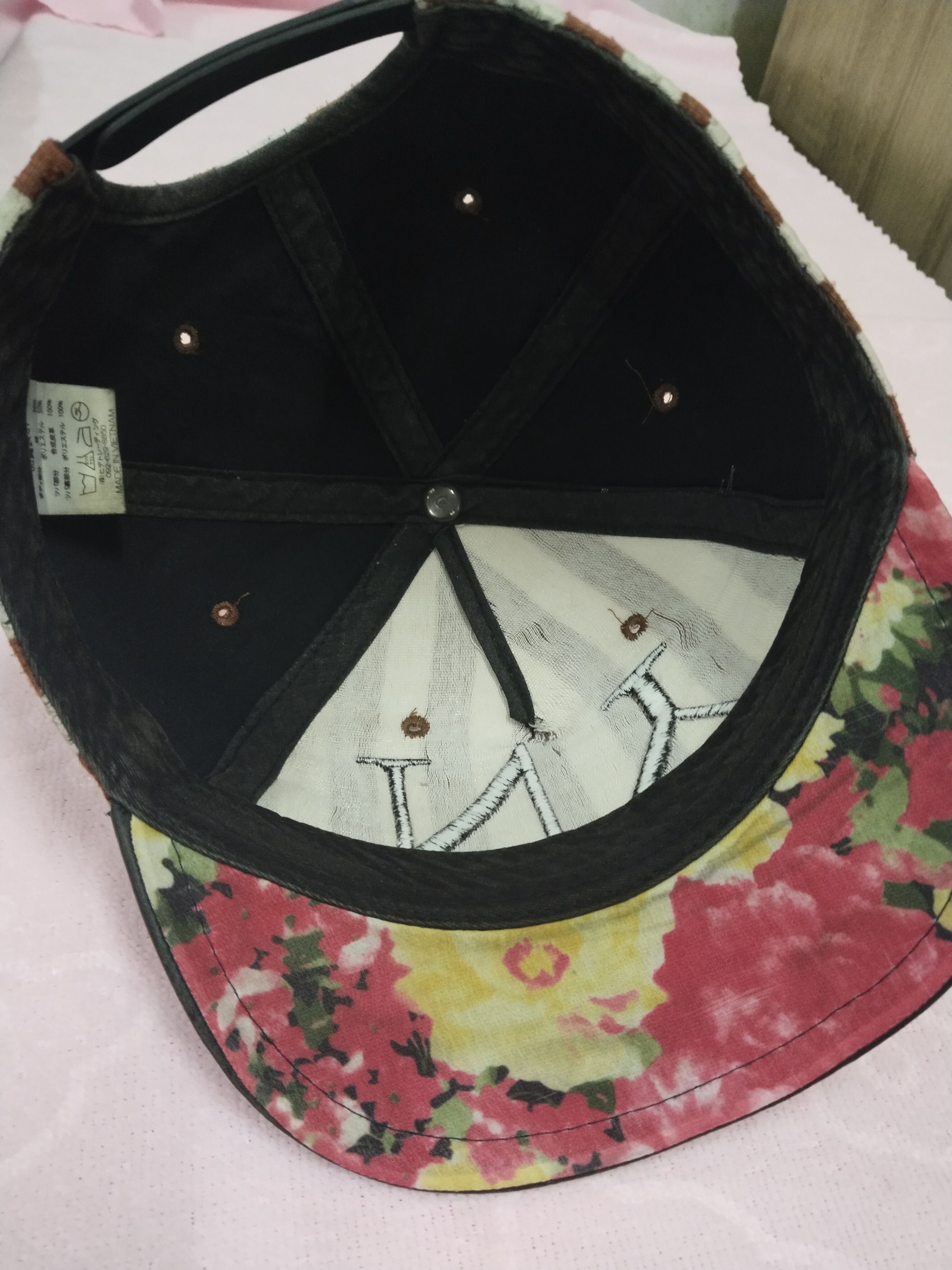 Japanese Brand RARE NY UPSIDE DOWN LETTER SHORT BRIM CAP Size ONE SIZE - 6 Thumbnail