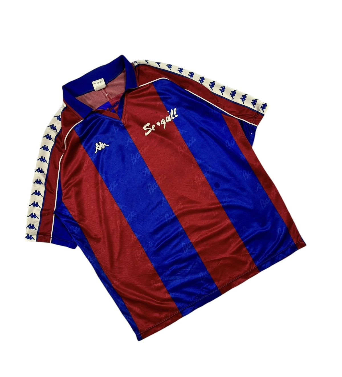 F.C. Real Bristol × Vintage Vtg🔥92-95 F.C Barcelona Jersey Kappa Size US XL / EU 56 / 4 - 4 Thumbnail