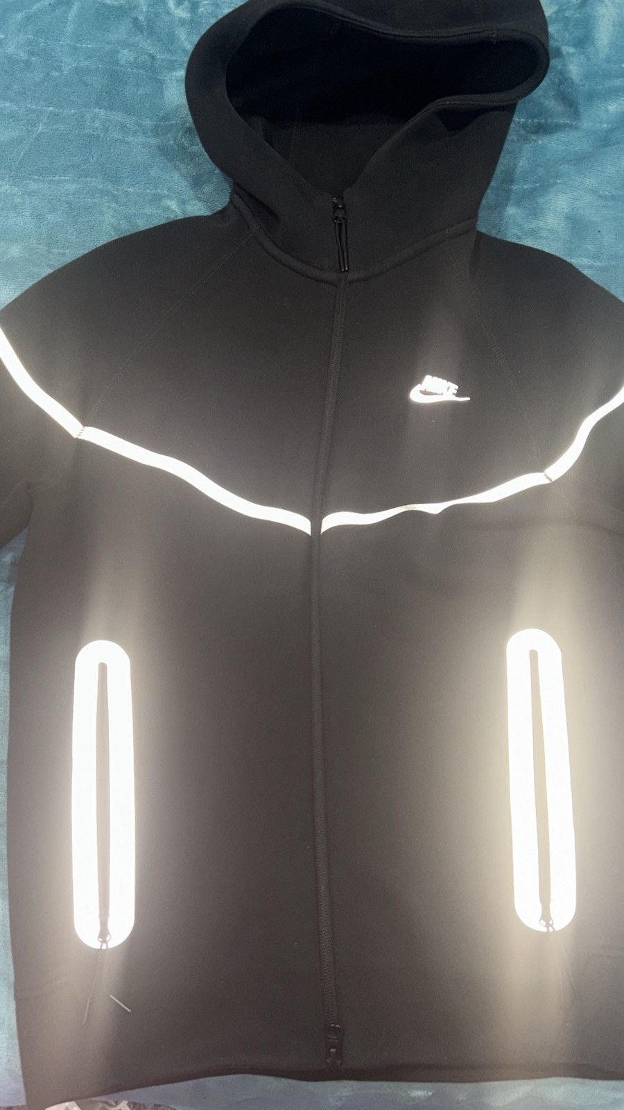 Nike Black Reflective nike tech Size US XS / EU 42 / 0 - 1 Thumbnail