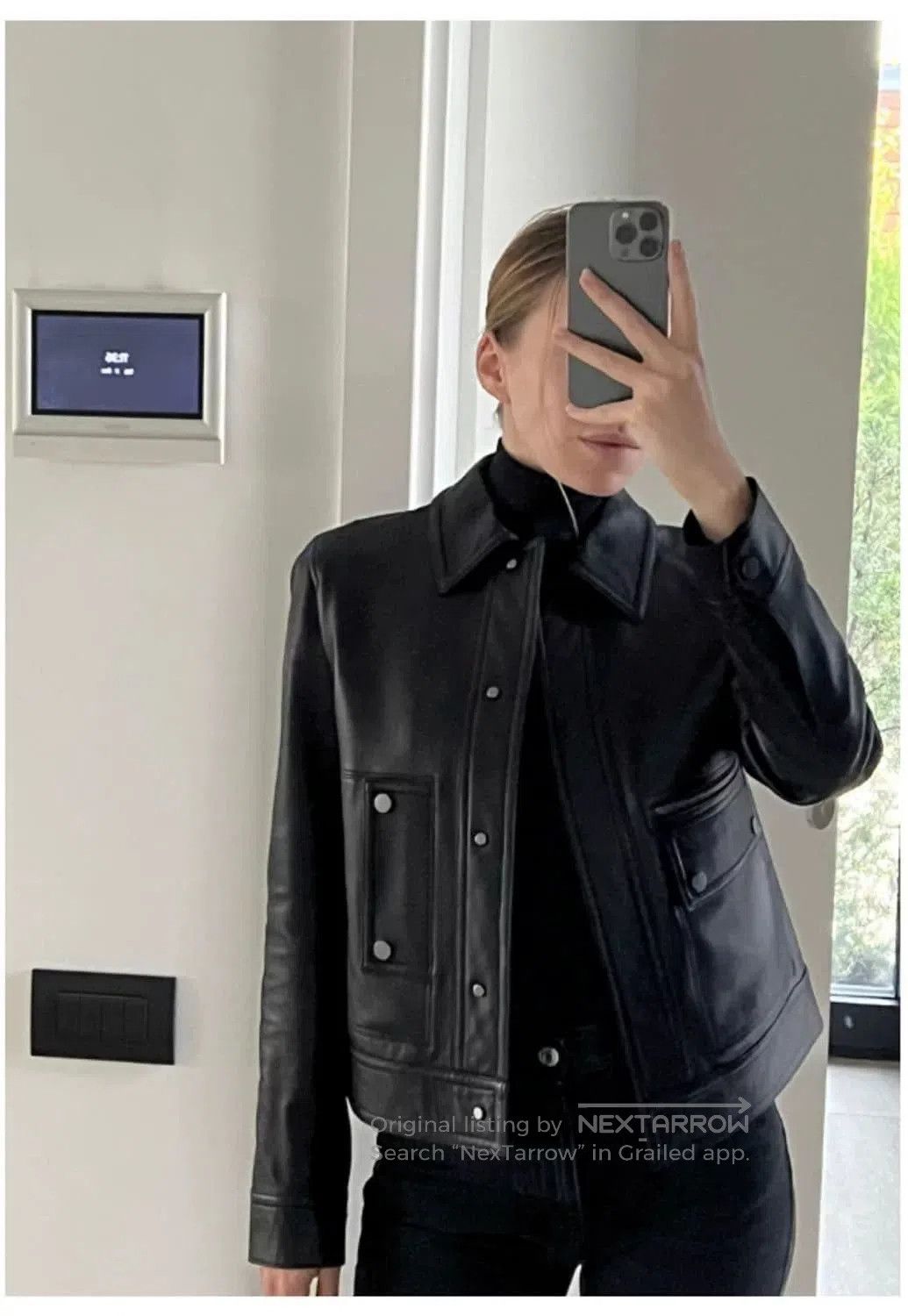 Helmut Lang Helmut Lang Vintage Leather Jacket. Size US S / EU 44-46 / 1 - 1 Thumbnail