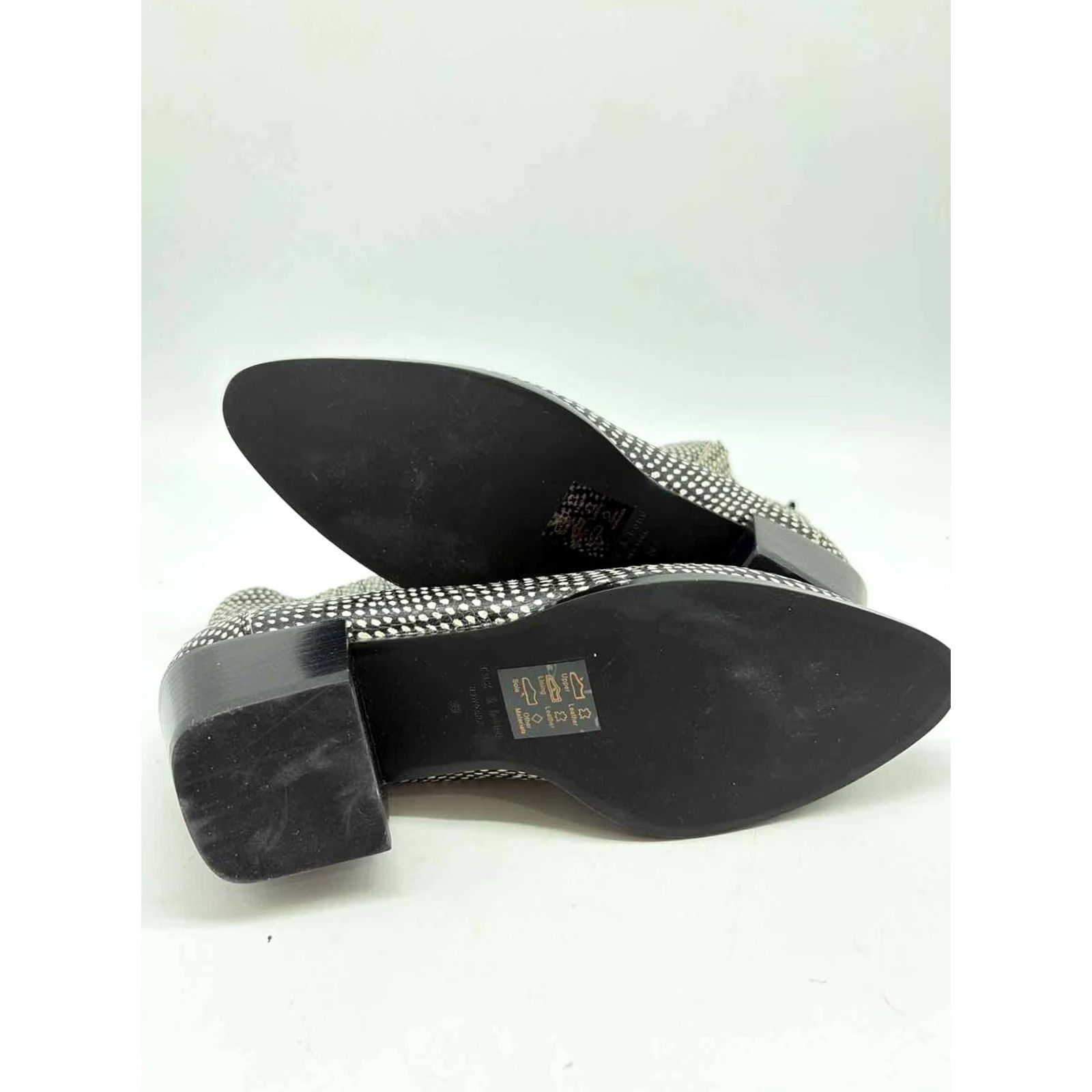 Rag & Bone Rag & Bone Black Ankle Boots Size 39 Leather Mid 2-2.9" XS? Size US 9 / IT 39 - 6 Thumbnail