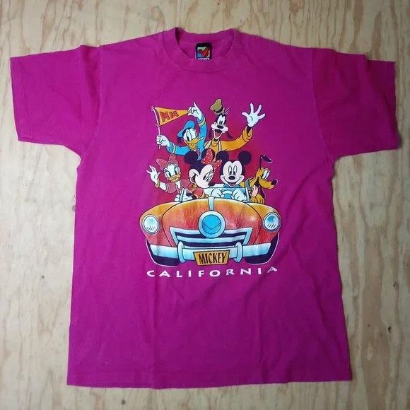Mickey Unlimited × Vintage Vintage Mickey Unlimited California Goofy Minnie T-Shirt Size US L / EU 52-54 / 3 - 2 Thumbnail