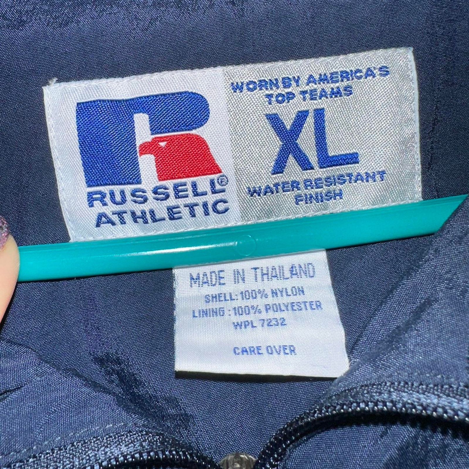 Russell Athletic × Vintage Vintage Russell Georgetown Prep Basketball Jacket size XL Size US XL / EU 56 / 4 - 3 Thumbnail