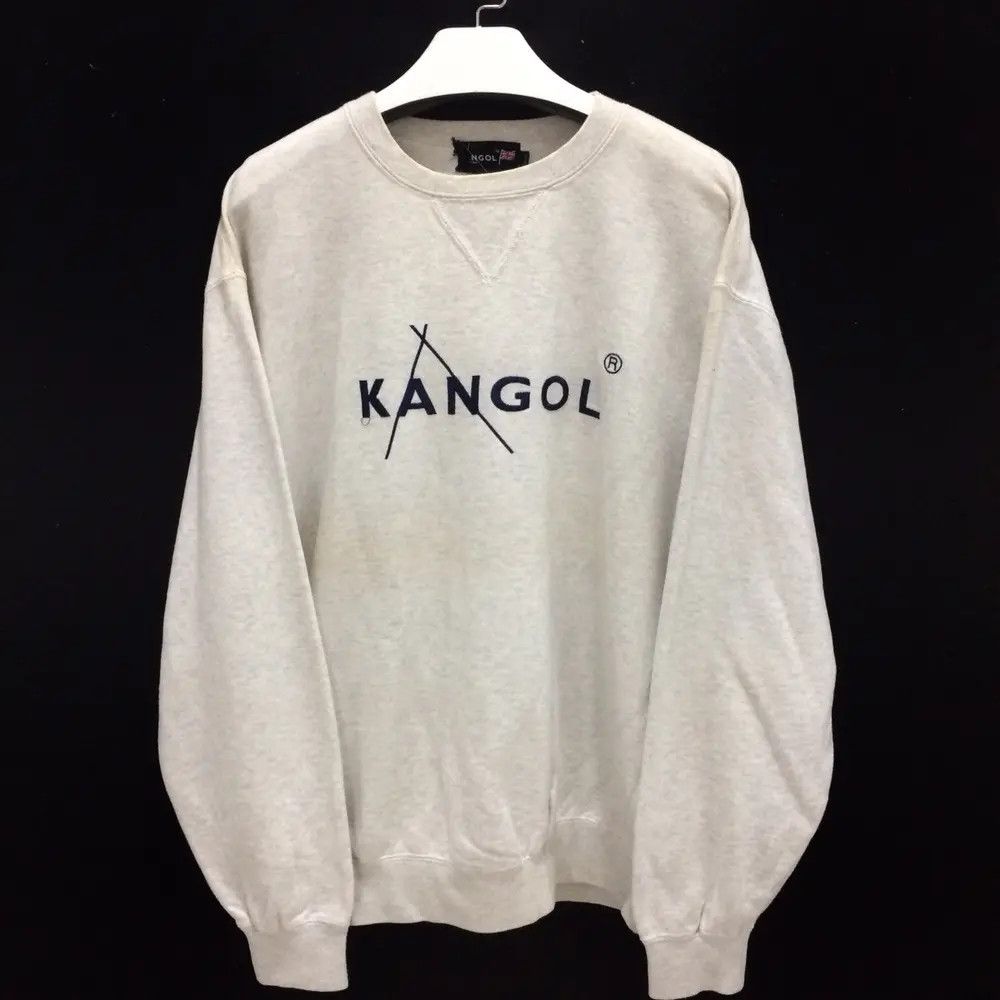 Kangol × Vintage Kangol Spell Out Sweatshirt Size US L / EU 52-54 / 3 - 1 Thumbnail