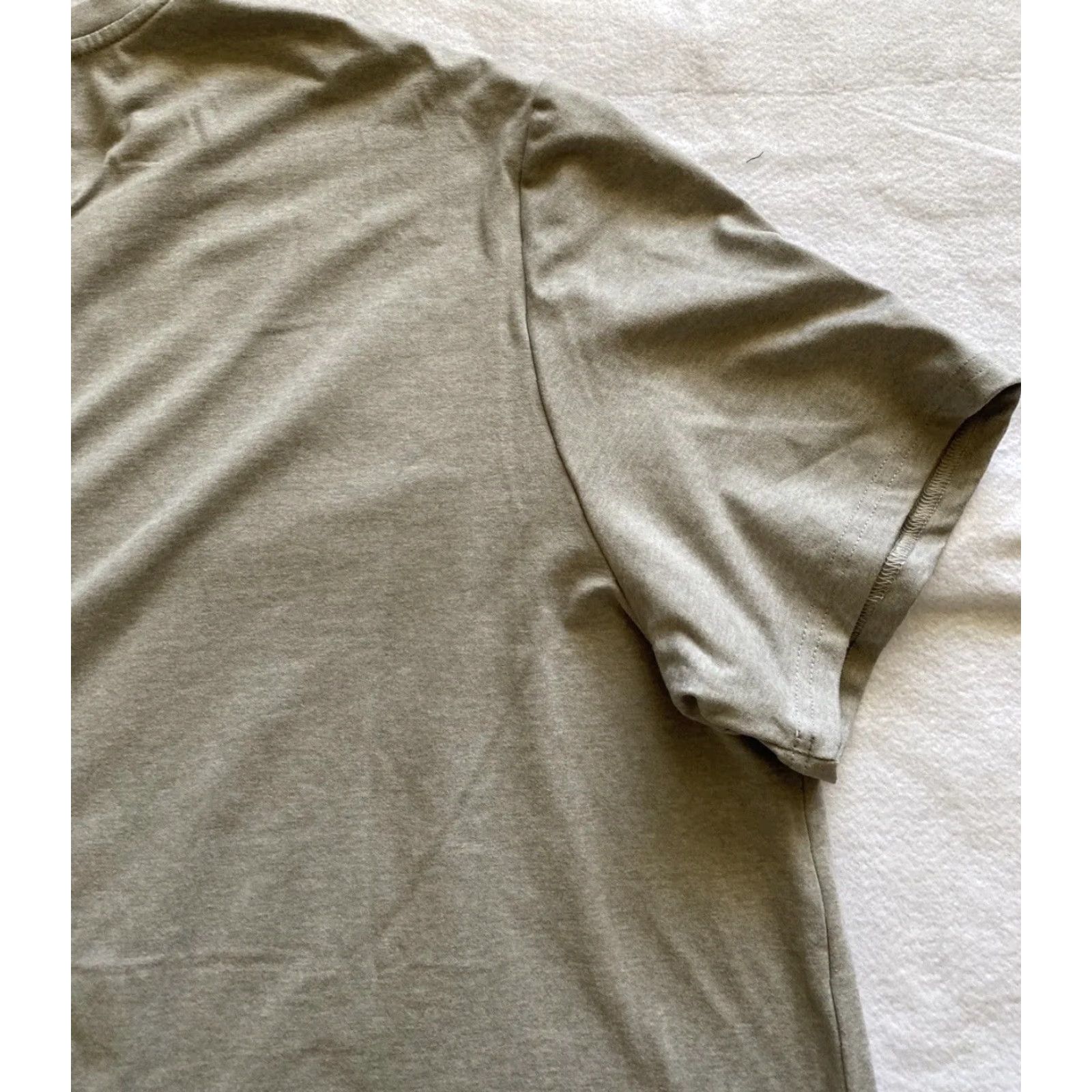George George T Shirt Mens 2XL Gray Short Sleeve Cotton Blend Basic Tee Super Soft Shirt Size US XXL / EU 58 / 5 - 6 Thumbnail