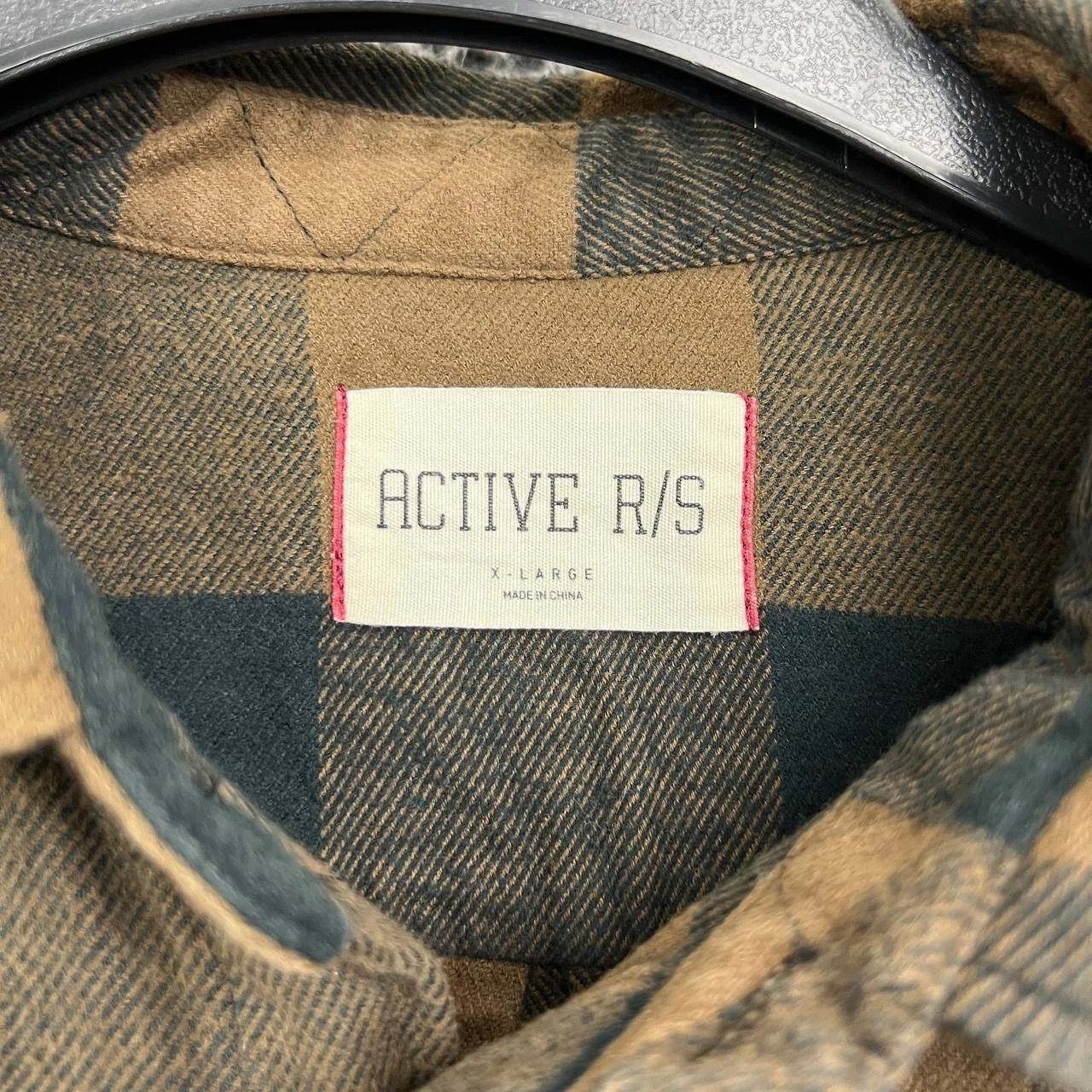 Active Ride Shop Active Ride Shop Shirt Men Plaid Flannel Button Up XL Size US XL / EU 56 / 4 - 2 Thumbnail
