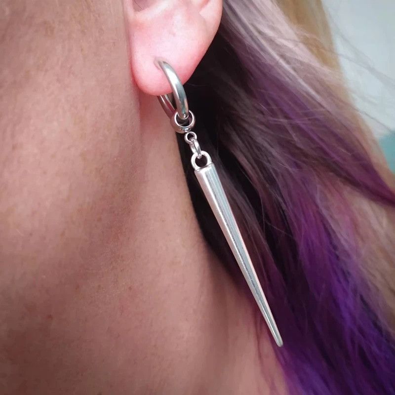 Japanese Brand × Vintage gothic earrings Size ONE SIZE - 3 Thumbnail