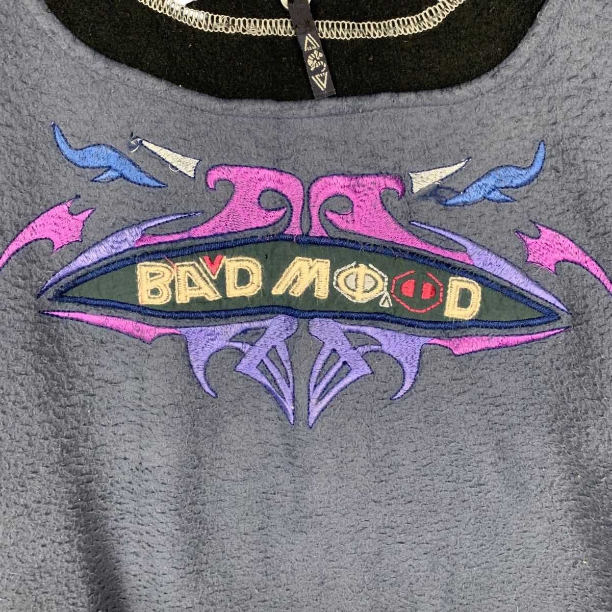 Other 80's SANTOSTEFANO Bad Mood HalfZip Pullover Fleece #1373-C62 Size US L / EU 52-54 / 3 - 10 Thumbnail