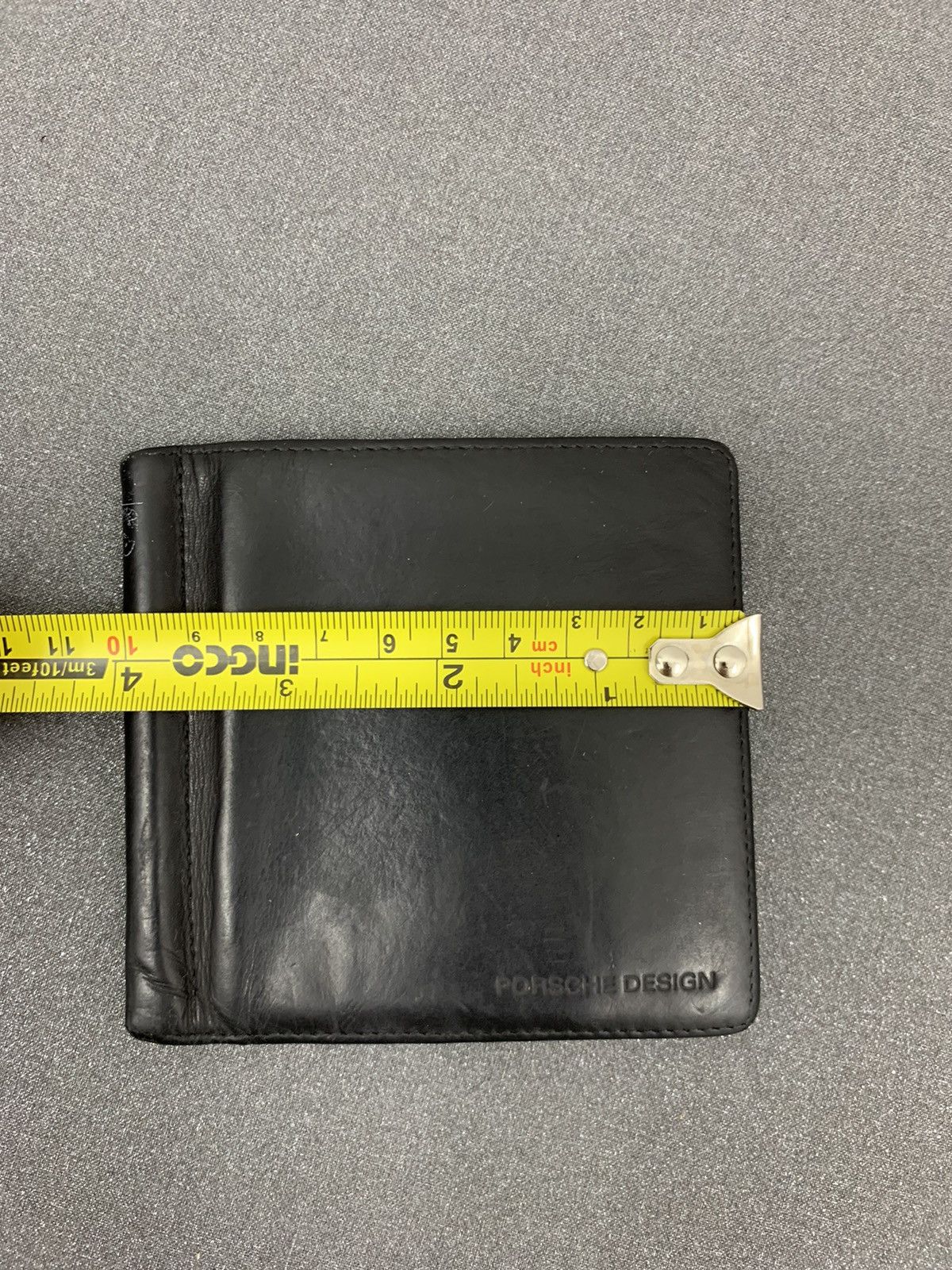 Leather Porshe Design Leather Wallet Card Holder Size ONE SIZE - 5 Thumbnail