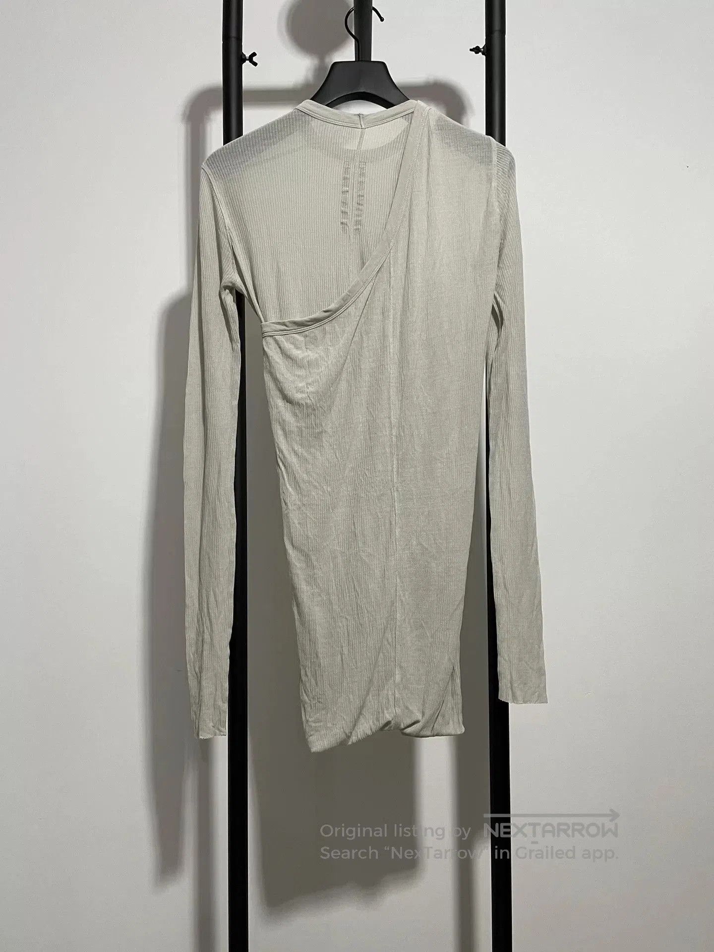 Rick Owens Rick Owens Deconstructed Long Sleeve Vest. Size US S / EU 44-46 / 1 - 2 Thumbnail