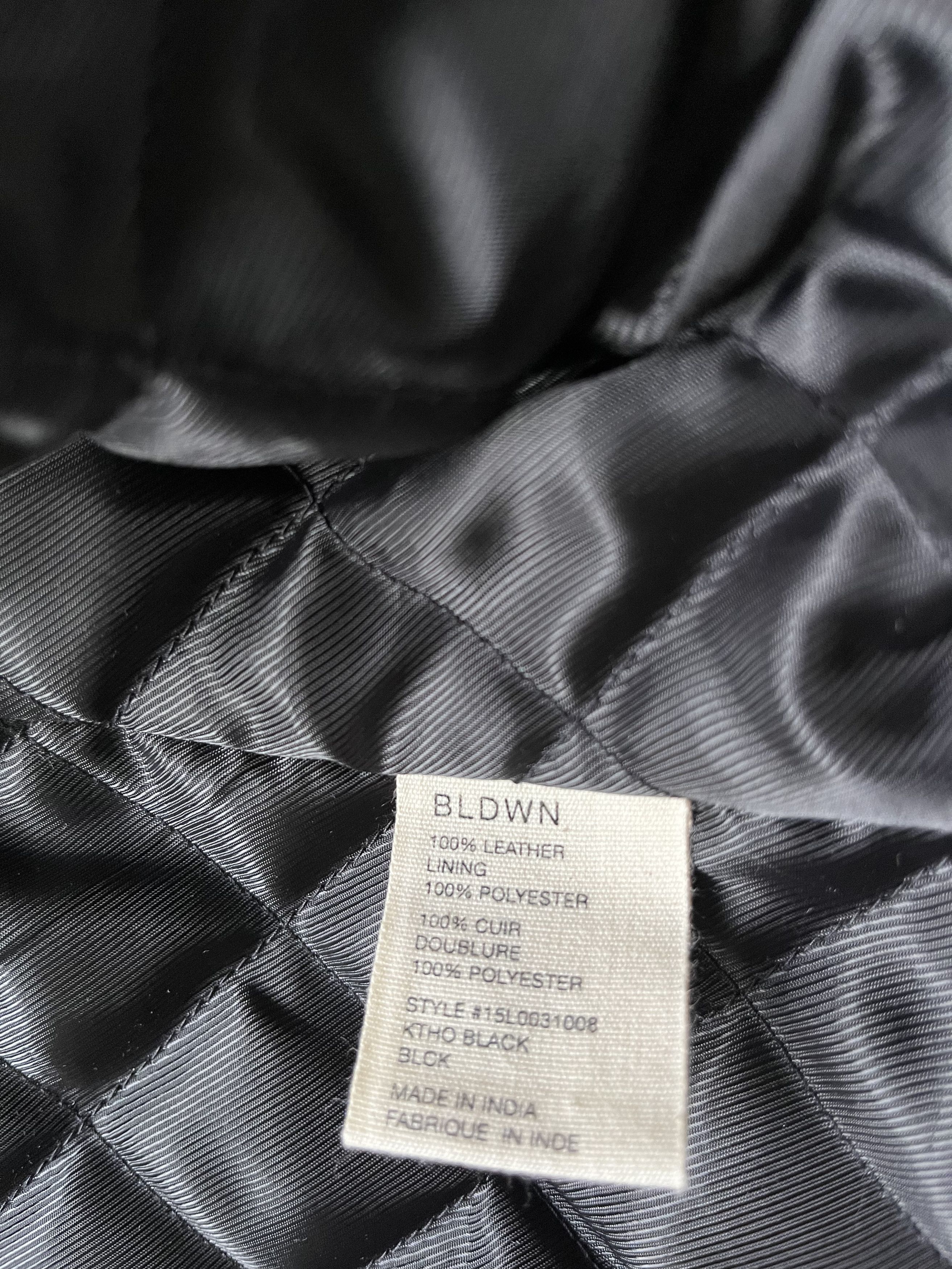 Baldwin BLDWN Black Leather Jacket- Size XS Size US XS / EU 42 / 0 - 7 Thumbnail