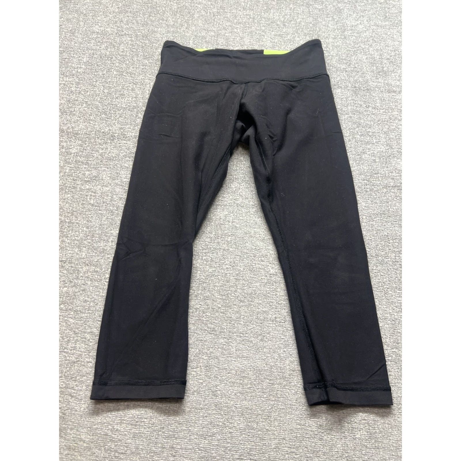 Lululemon Lululemon Run Inspire Crop II Leggings Womens Size 6 Black 21” Reversible Size 28" / US 6 / IT 42 - 7 Thumbnail