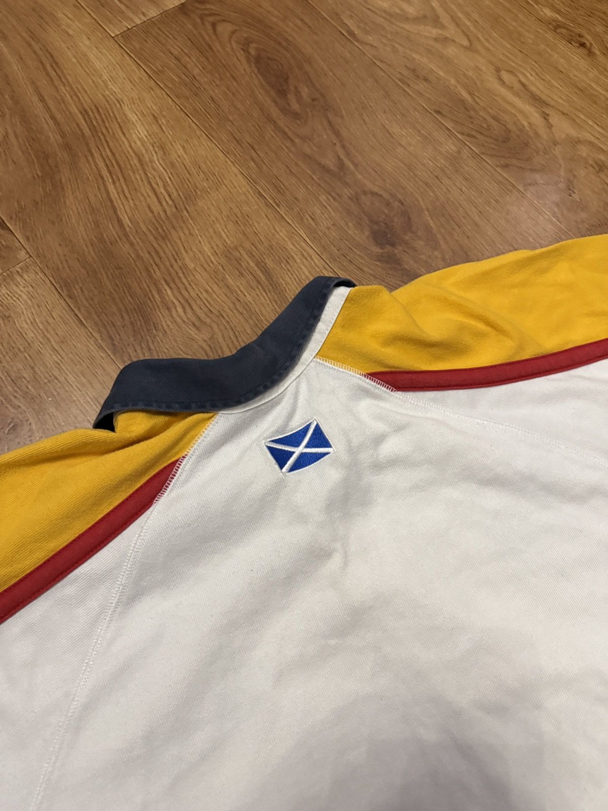 Canterbury of New Zealand Vintage Canterbury Scotland 05/06 Jersey Away Rugby Shirt Size US L / EU 52-54 / 3 - 6 Thumbnail