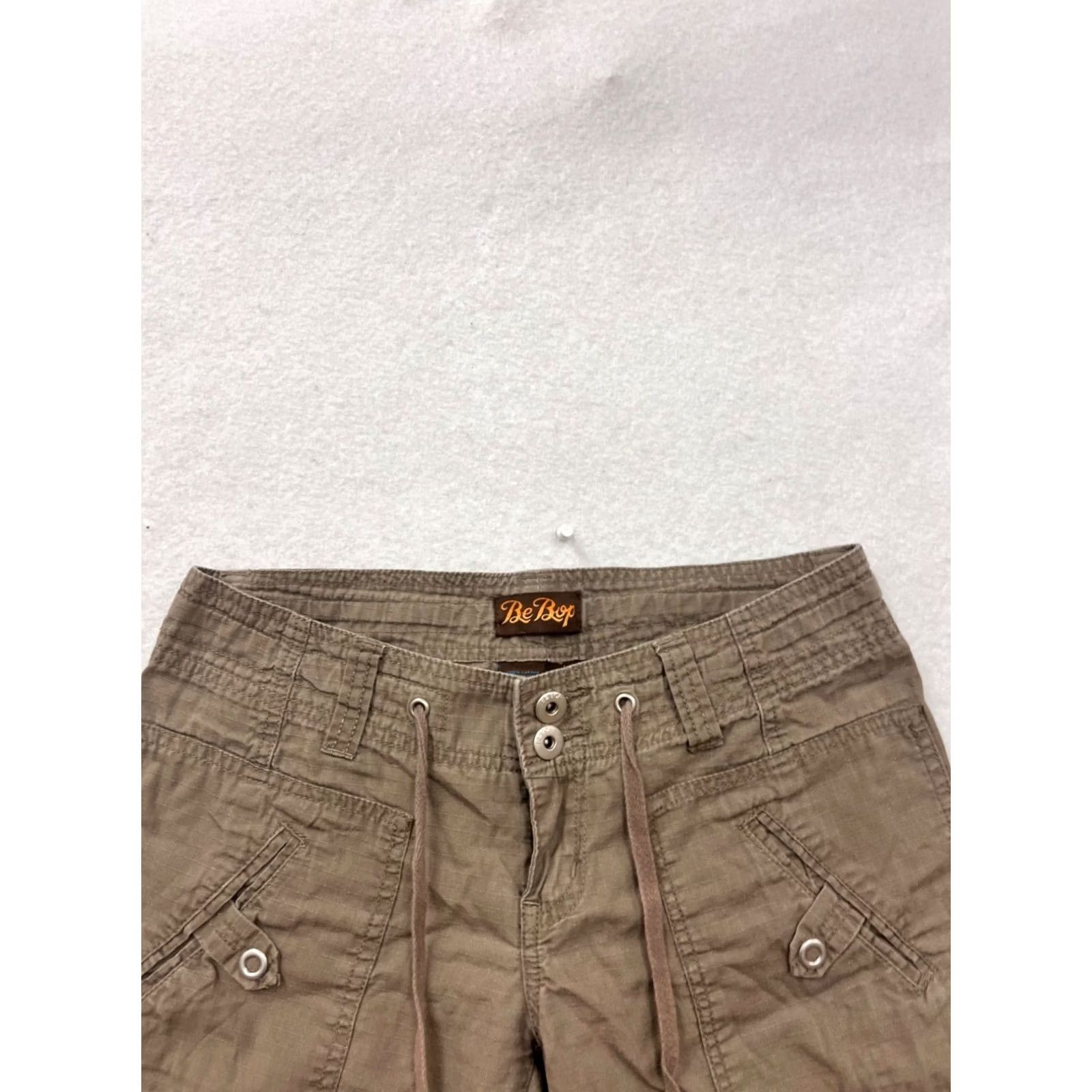 Vintage Be Bop Capri Pants Khaki Brown 3 Women's Capri Pants Be Bop Capris Khaki Brown 3 Womens Men? Size 26" / US 2 / IT 38 - 6 Thumbnail