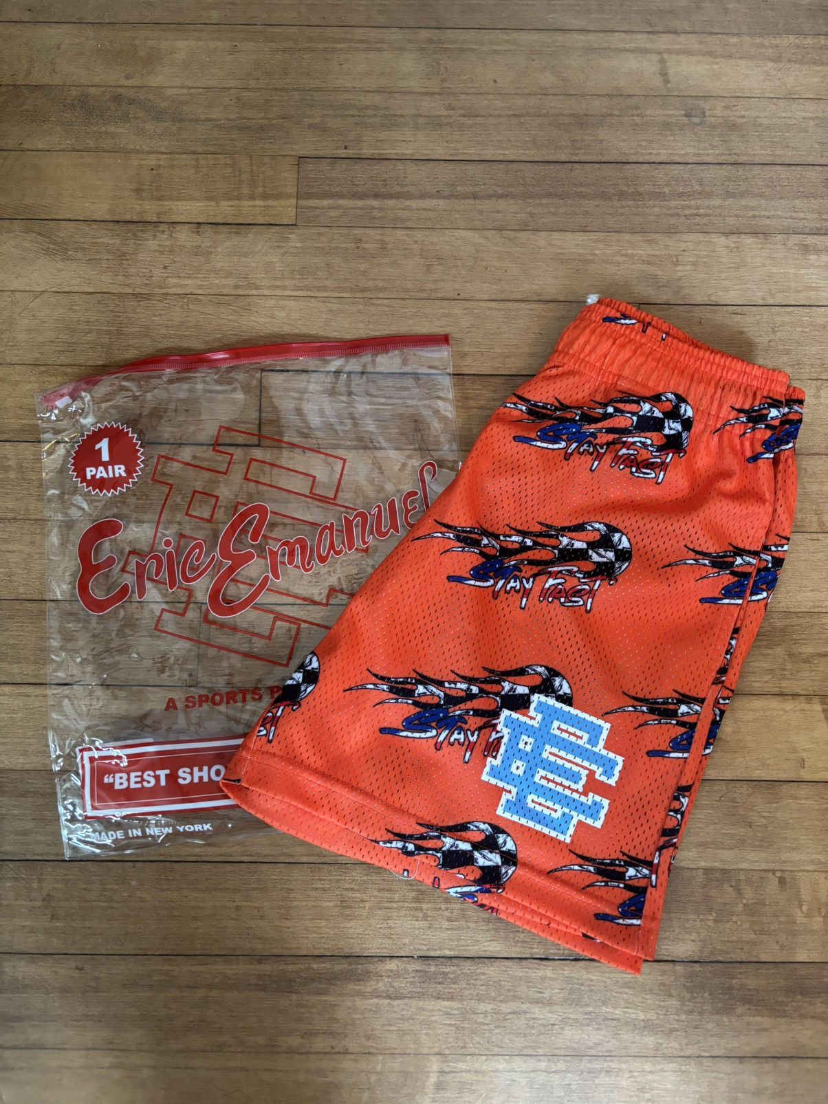 Eric Emanuel × Matty Boy Eric Emanuel x Matty Boy Stay Fast Shorts Size US 28 / EU 44 - 1 Thumbnail