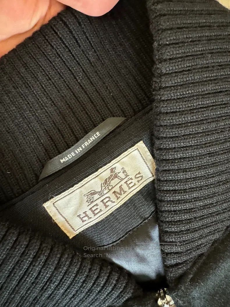 Hermes Hermes Jacket Coat, 100% Wool Size US M / EU 48-50 / 2 - 5 Thumbnail