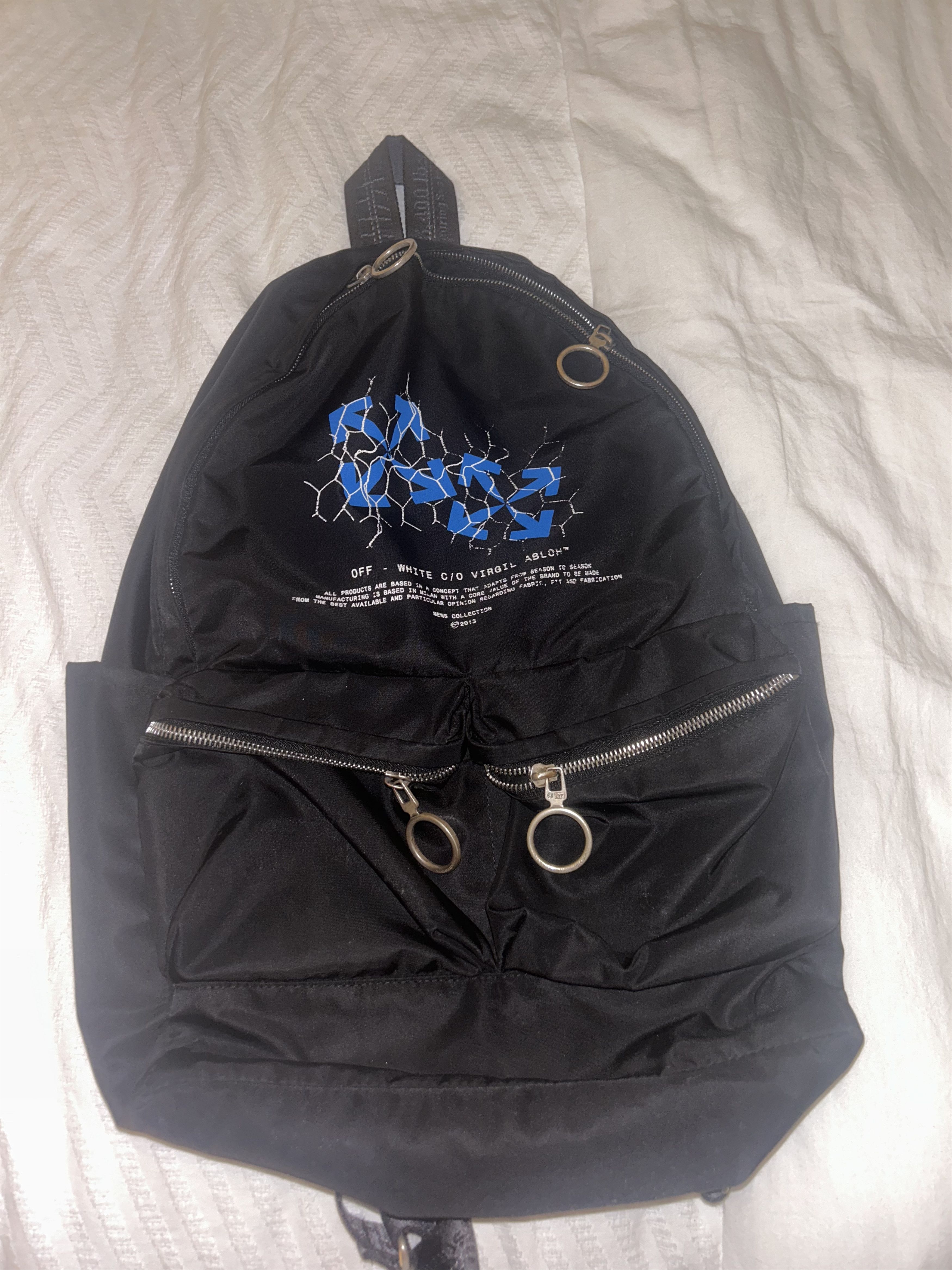 Off-White × Virgil Abloh Off-White backpack Virgil Abloh bag multi pocket Size ONE SIZE - 2 Thumbnail