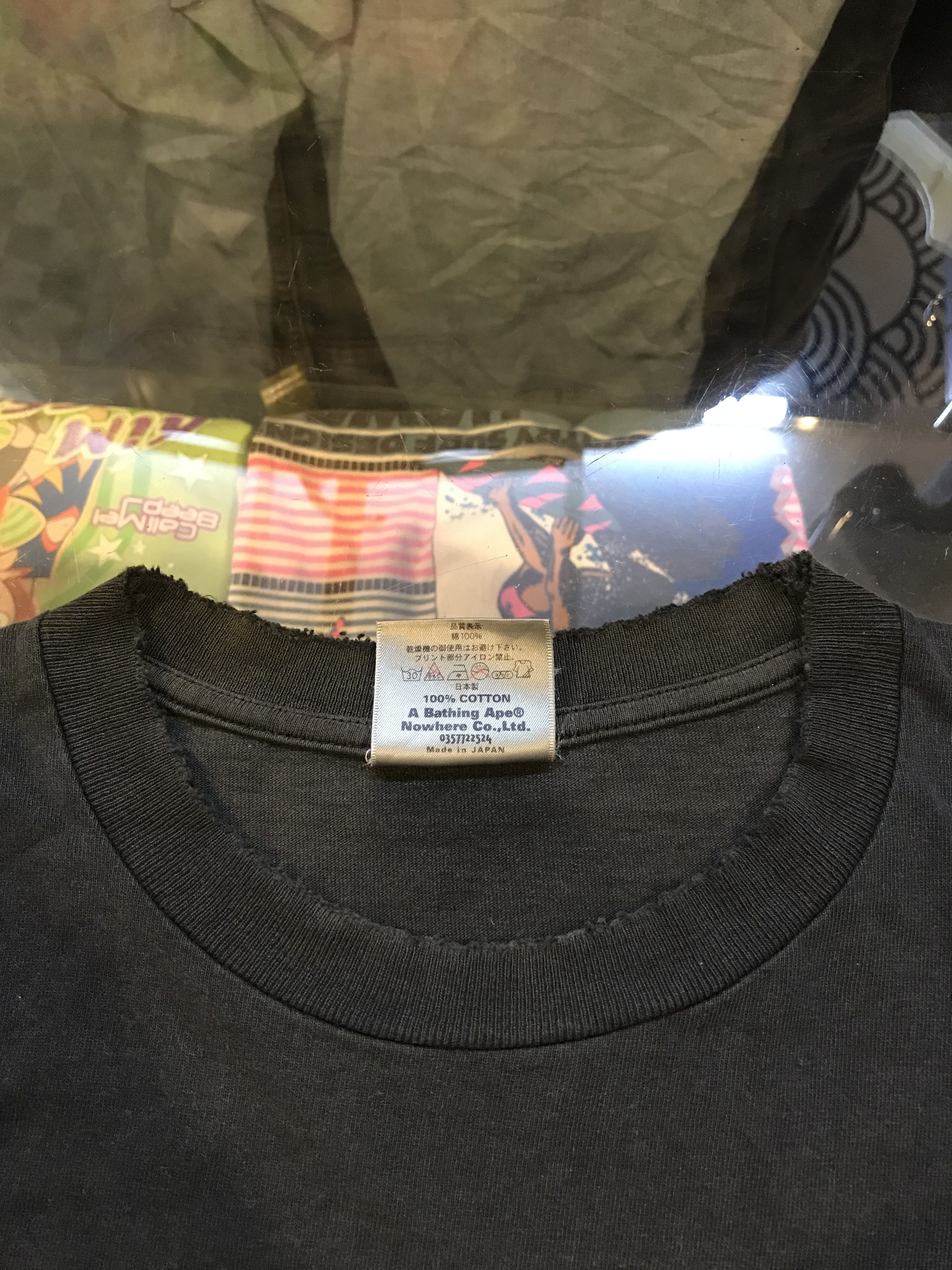 Bape Distressed Rare Vintage BAPE Tee – OG Bapesta Lightning Size US M / EU 48-50 / 2 - 7 Thumbnail