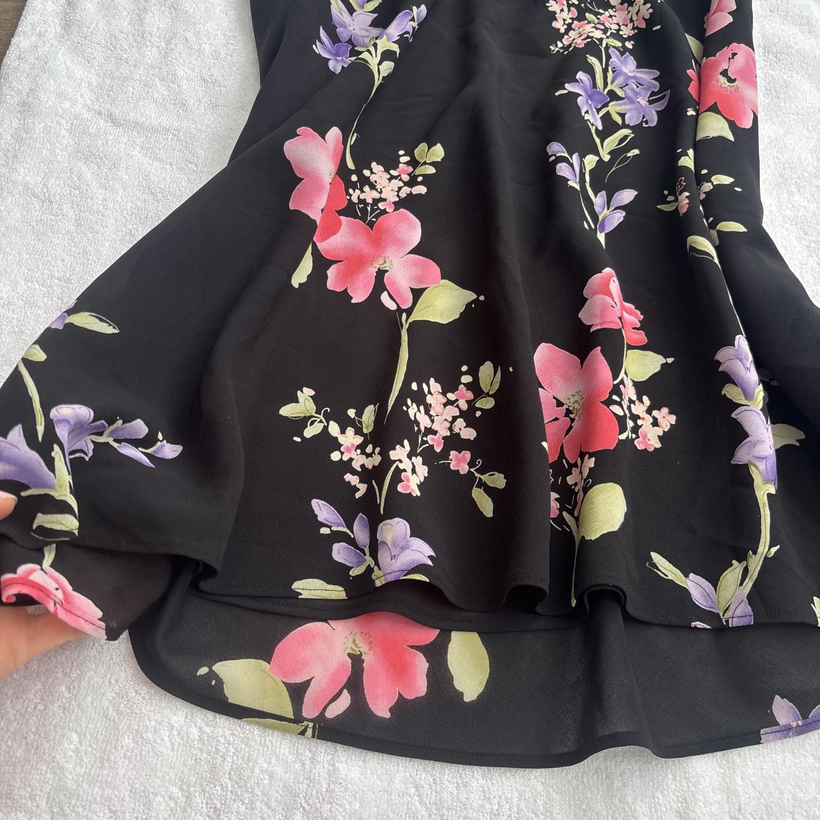 Other vintage floral midi skirt Size 34" / US 12 / IT 48 - 2 Thumbnail