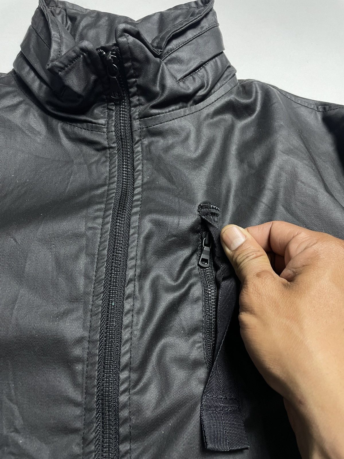 Uniqlo Uniqlo Coated Waxed Apocalypse Bono Jacket Size US L / EU 52-54 / 3 - 12 Thumbnail