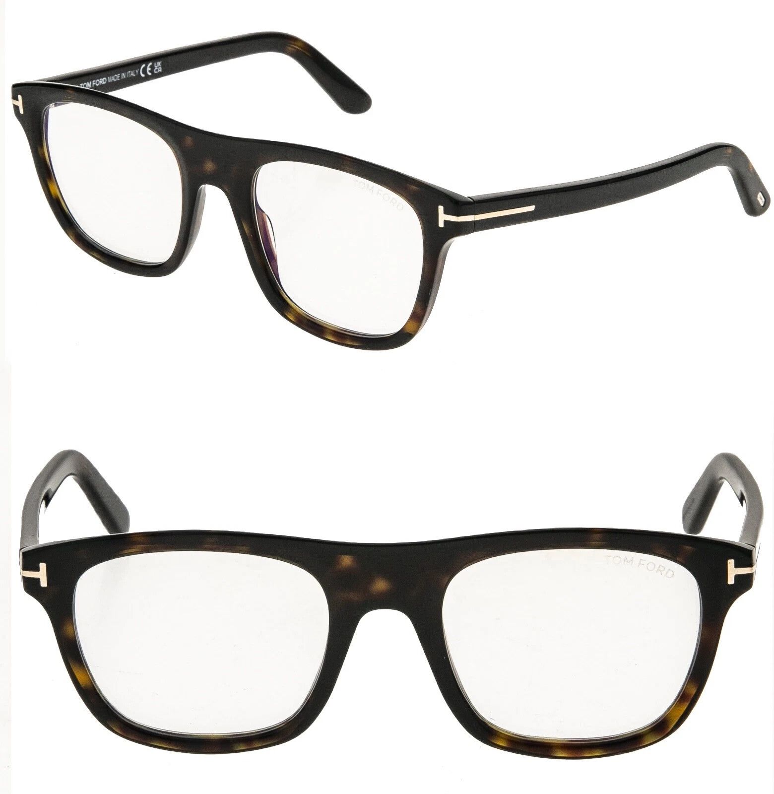 Tom Ford TOM FORD TF5939B 052 Brown Optical Eyeglass 5939 FT5939 Size ONE SIZE - 1 Thumbnail