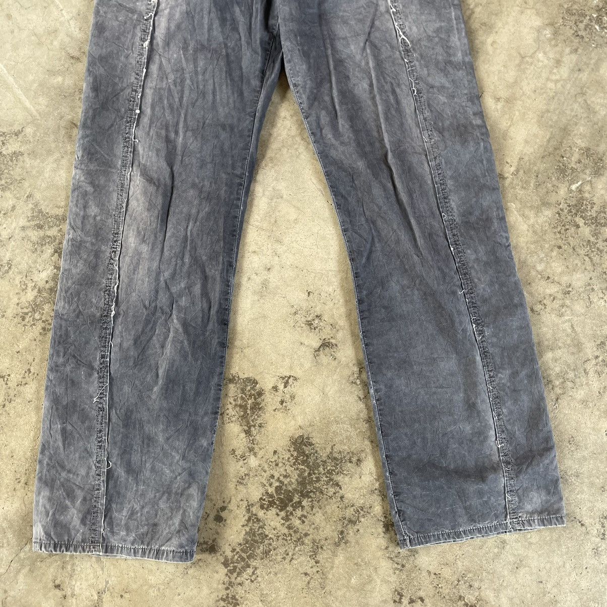 Designer × Just Cavalli 🔥🔥Just Cavalli Splash Acid Punk Design Stylish Pants Size 29" - 3 Thumbnail