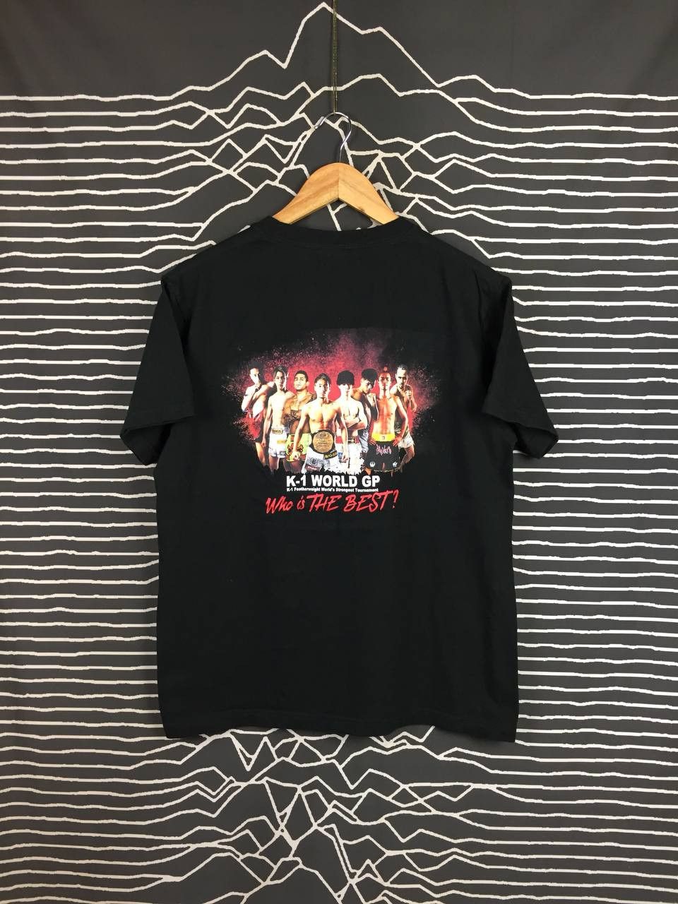 UFC K-1 World GP Kickboxing Who is The Best Promo Tee Size US M / EU 48-50 / 2 - 2 Thumbnail