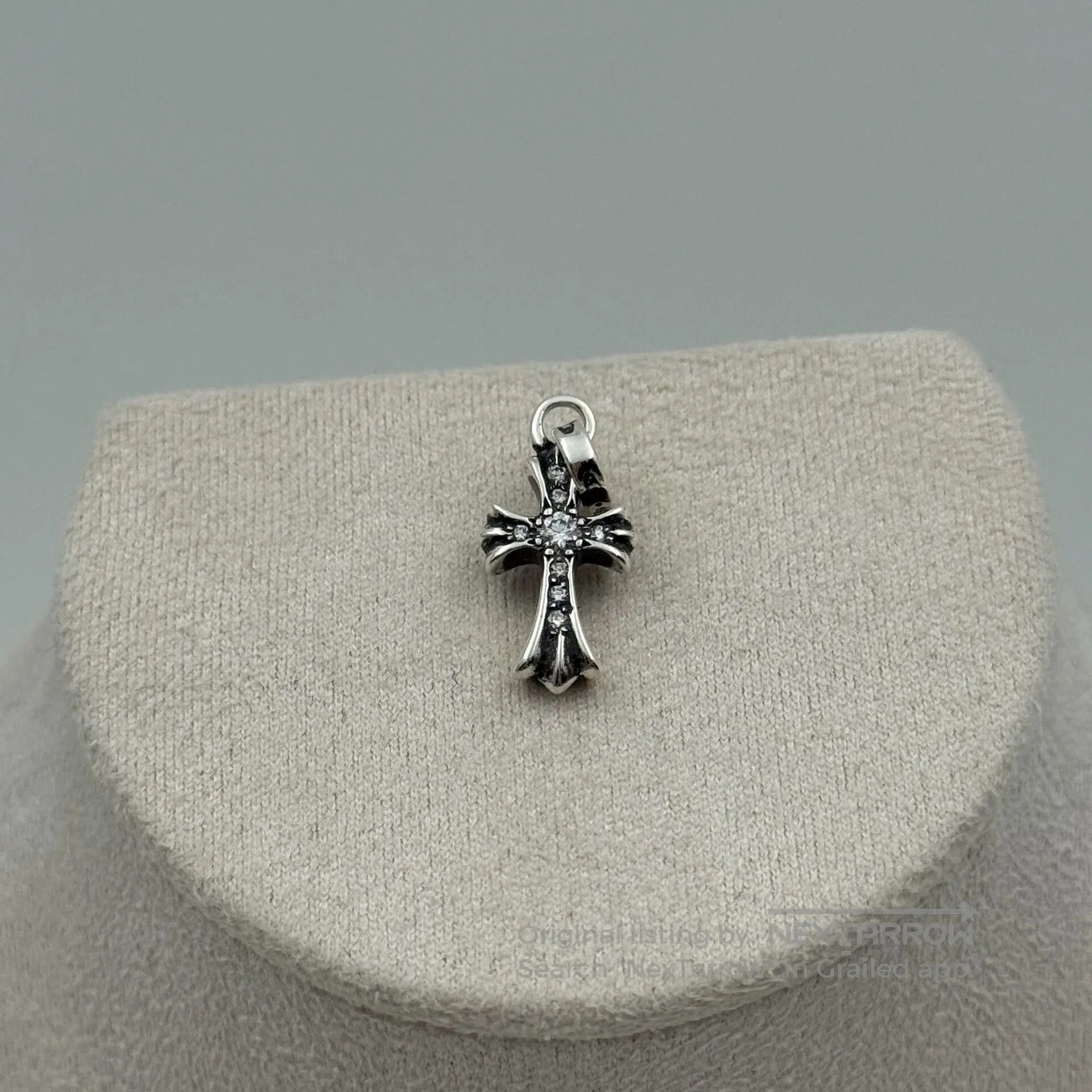 Chrome Hearts Chrome Hearts Babyfat Earring with Factory Diamonds