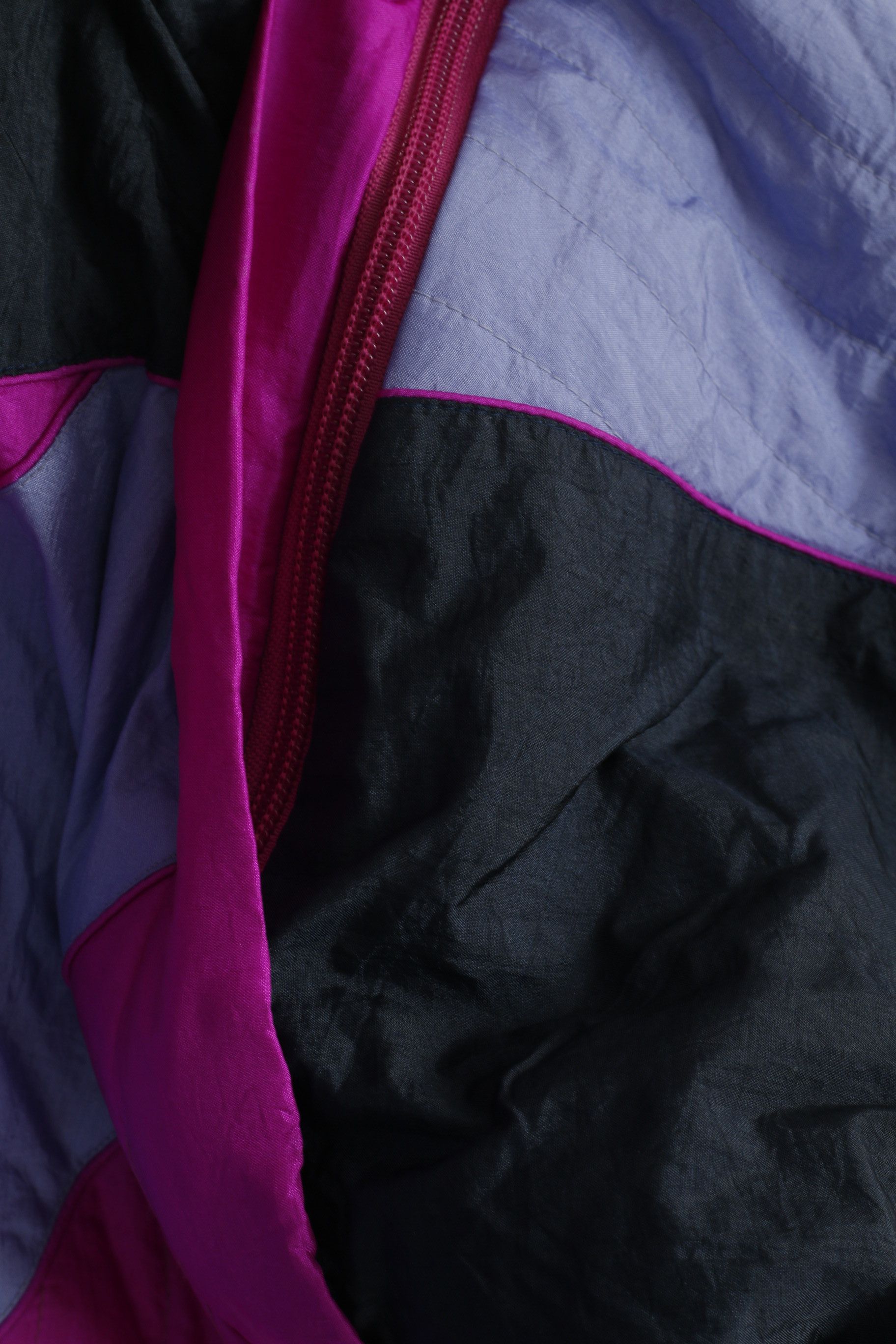 Vintage Lucky Line Men XL Jacket Purple Shiny Vintage 90s 8832 Size US XL / EU 56 / 4 - 6 Thumbnail
