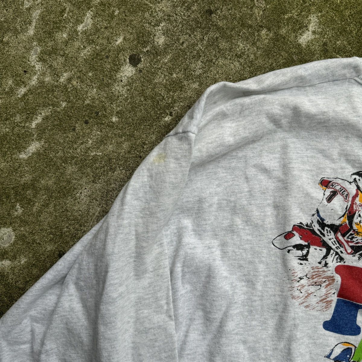 Vintage Honda House Kawasaki Bikes Faded Moto Shirt ERD Biker WCC Size US XXL / EU 58 / 5 - 10 Thumbnail