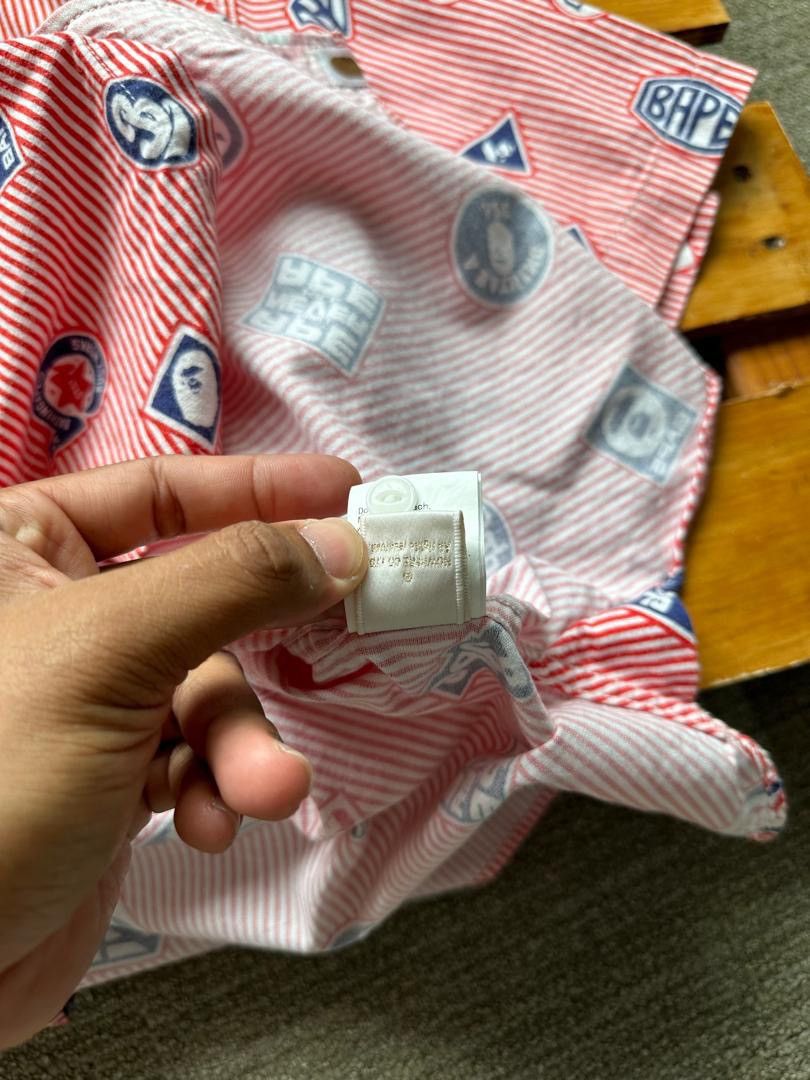 Bape BATHING APE FULL PRINT SHIRT Size US M / EU 48-50 / 2 - 11 Thumbnail