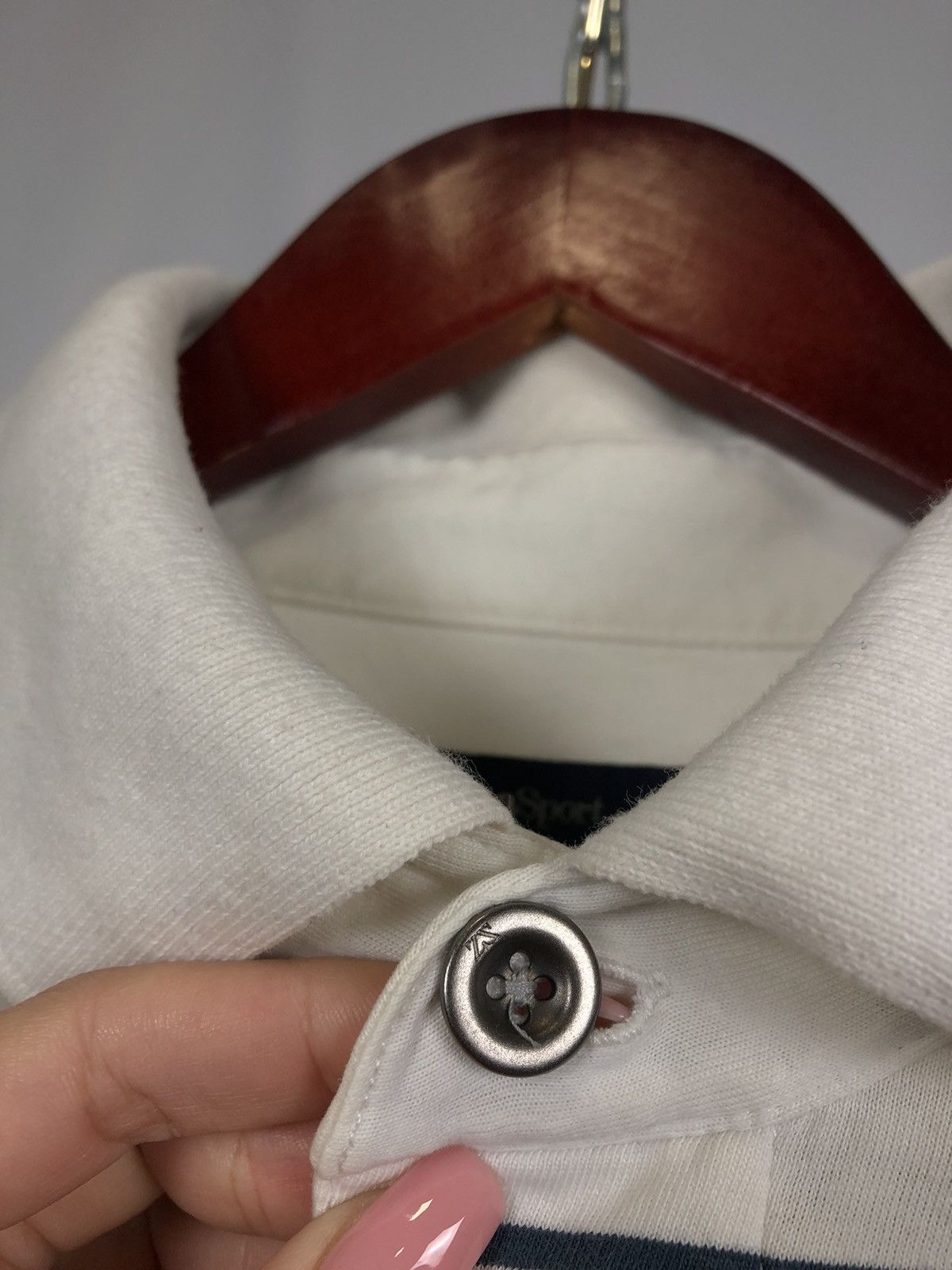 Ermenegildo Zegna Ermenegildo Zegna polo long sleeve size XL Size US XL / EU 56 / 4 - 4 Thumbnail