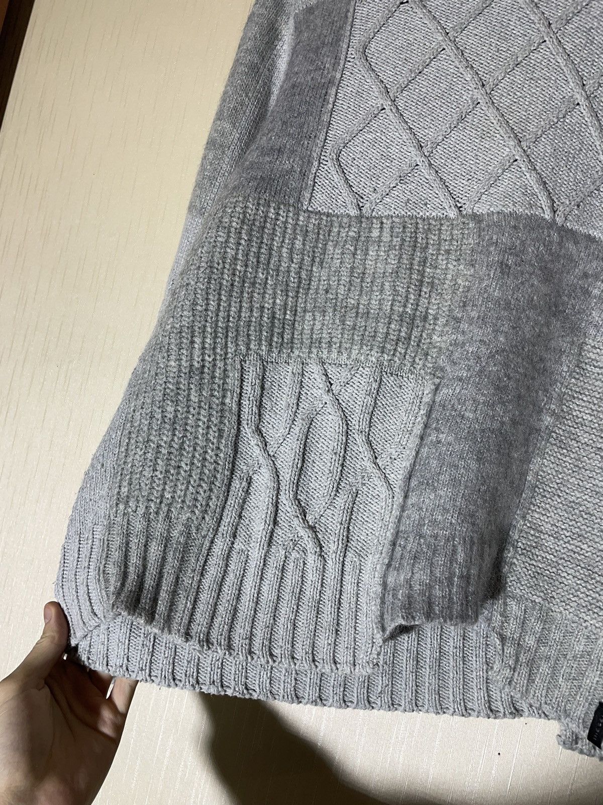 Diesel × Japanese Brand Diesel rare patchwork sweatshirt Size US M / EU 48-50 / 2 - 7 Thumbnail