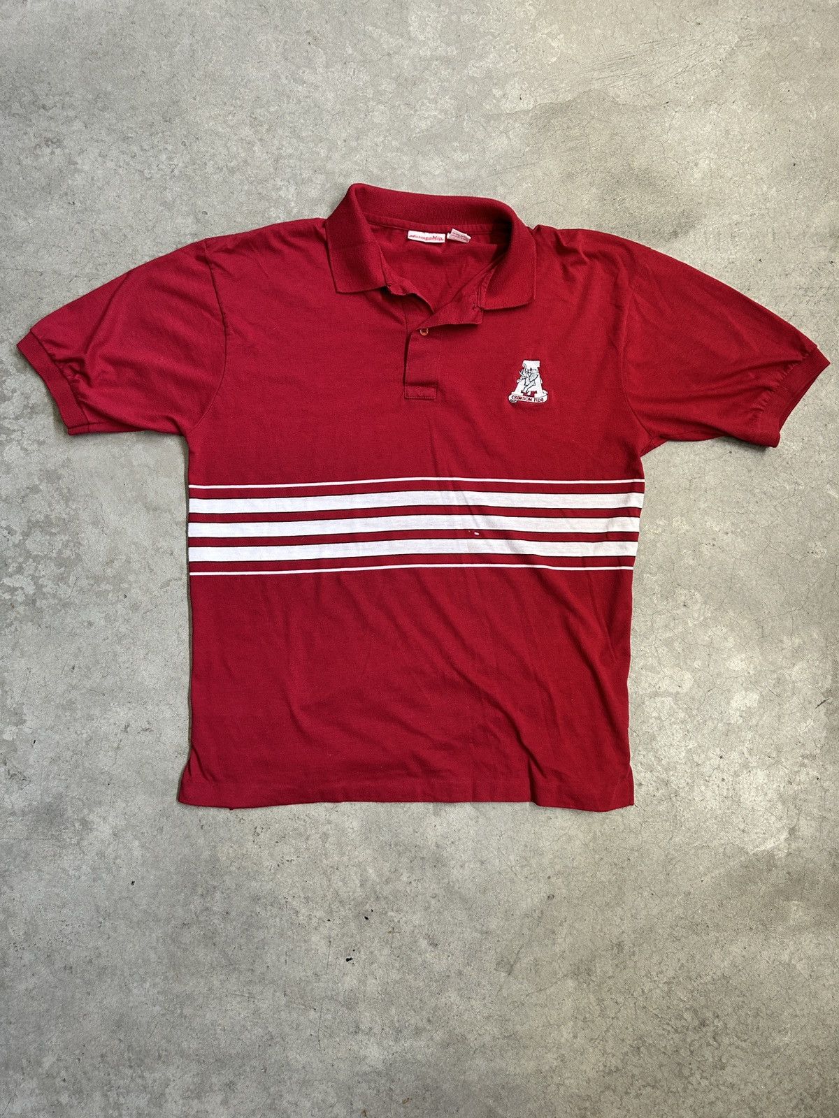 Nutmeg Vintage 90’s Alabama Crimson Tide Polo Size US XL / EU 56 / 4 - 1 Thumbnail