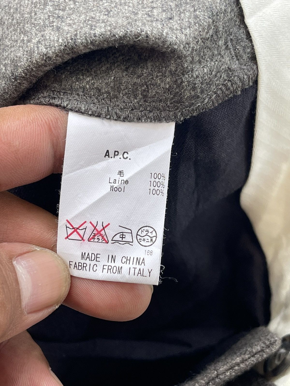 A.P.C. Vintage A.P.C Wool Pants Size US 30 / EU 46 - 9 Thumbnail